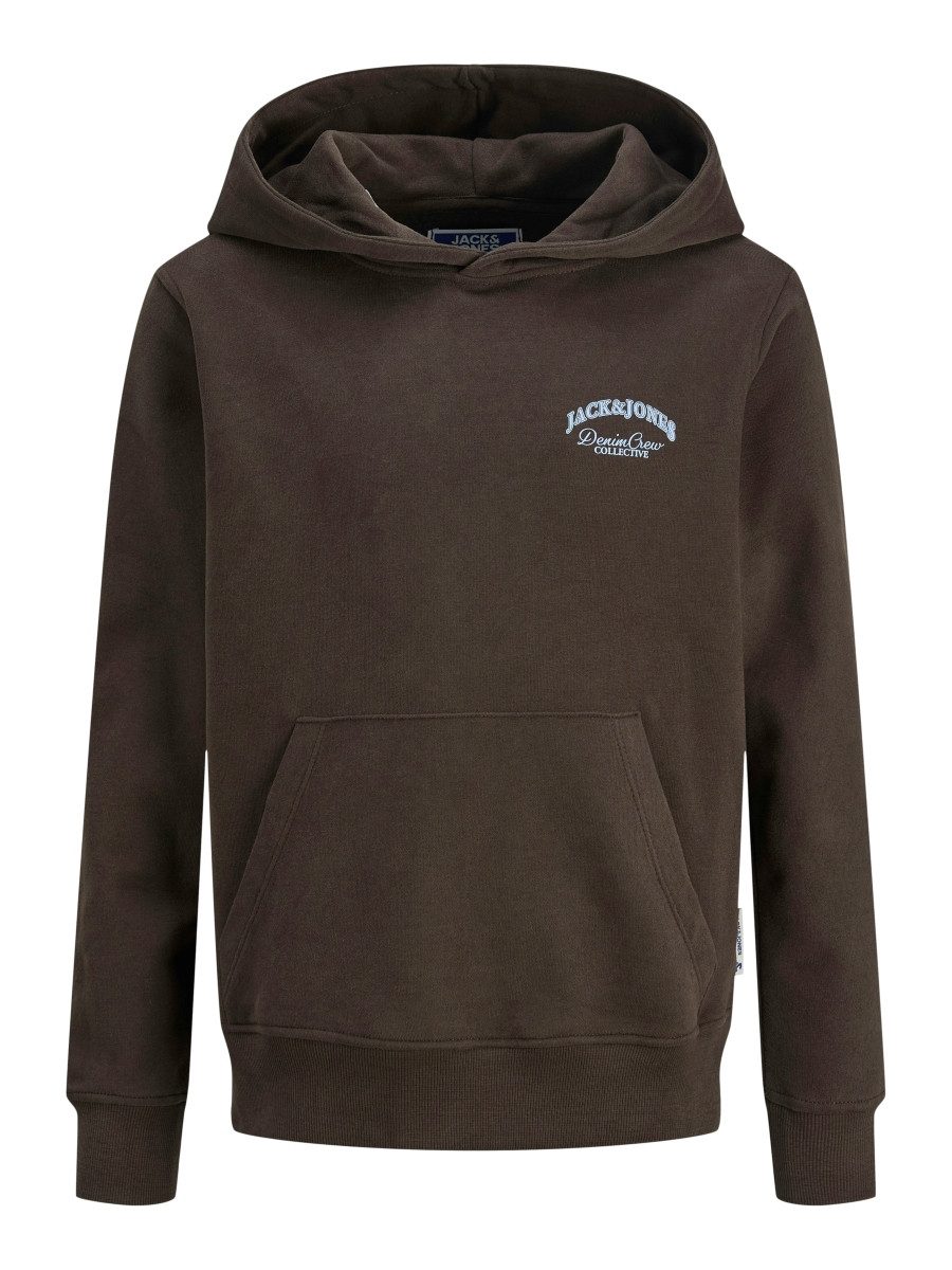 Jack & Jones Junior Kapuzensweatshirt JJEBRANDES BACKP RELAXED (1-tlg., Geschenkidee)