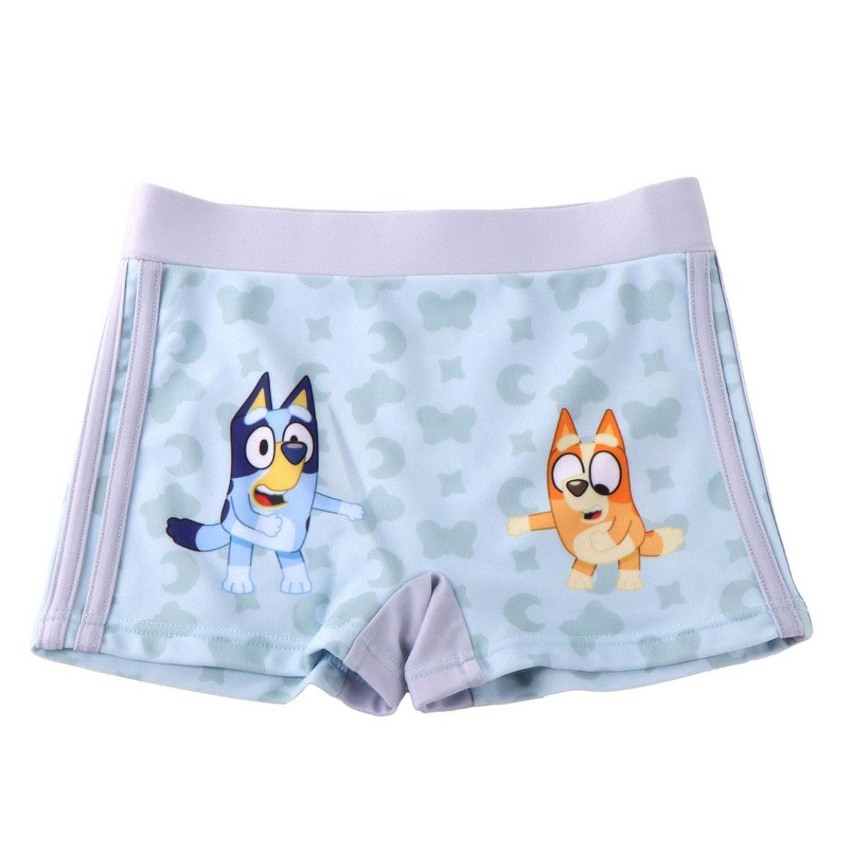 Bluey Boxer-Badehose Kinder Swim Strand Pool und Schwimmbad (Packung)