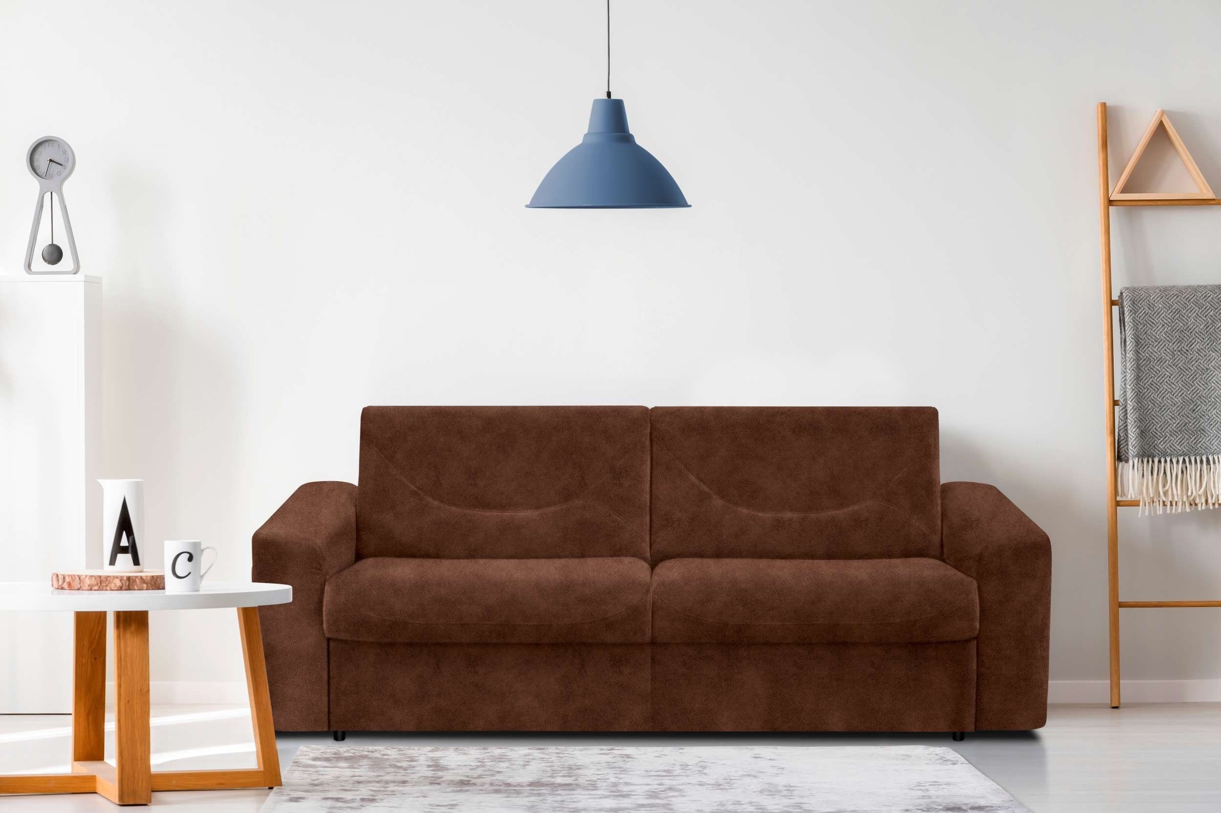 Stylefy 3-Sitzer Lafonia, Sofa, 2-Sitzer, T30, frei Raum Design stellbar, im Modern und mit T24 Schaumstoff Bettfunktion