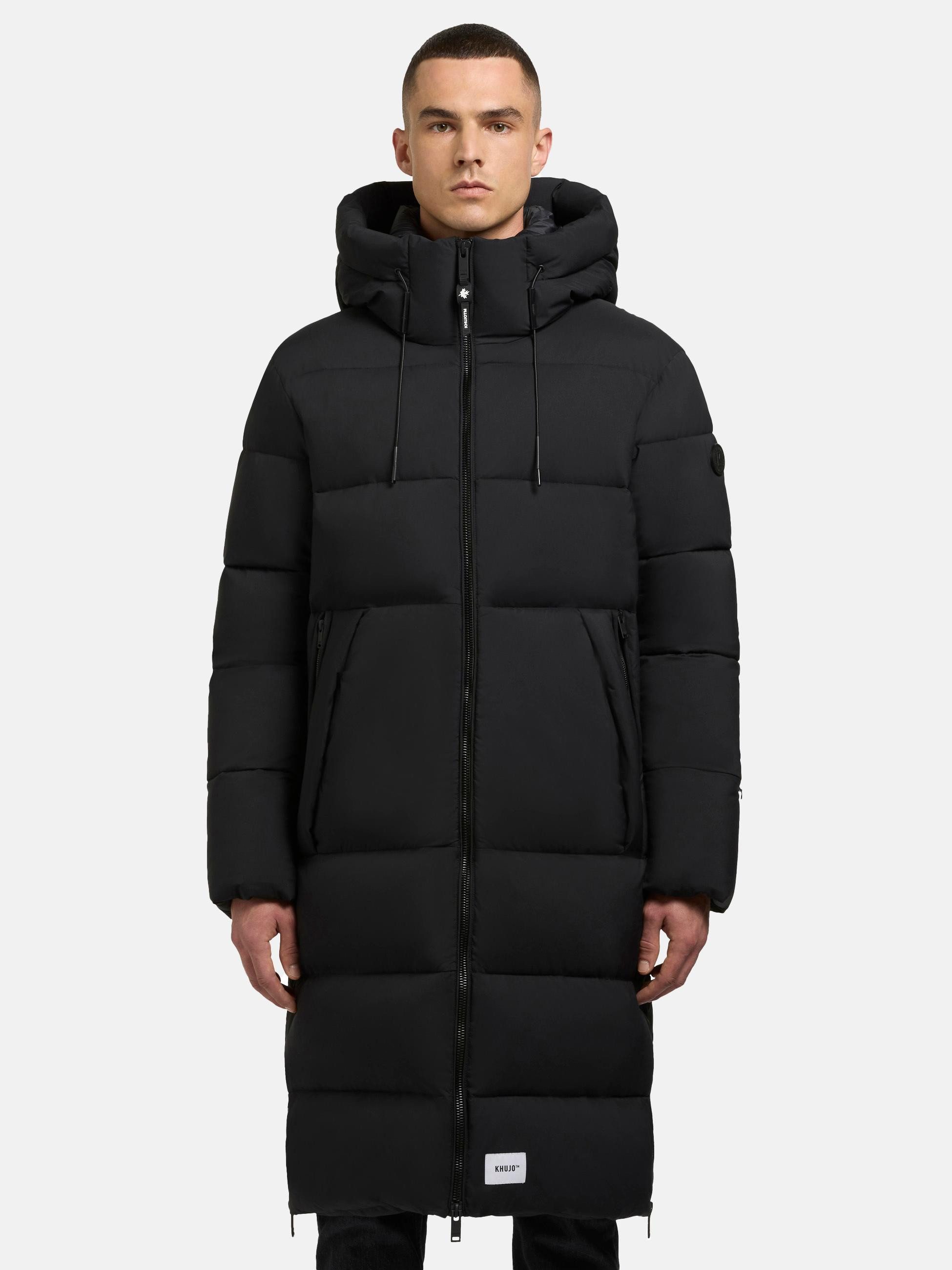 khujo Steppmantel Rigo Matt-YM Warmer Herren Puffermantel mit Rucksack-Träg günstig online kaufen