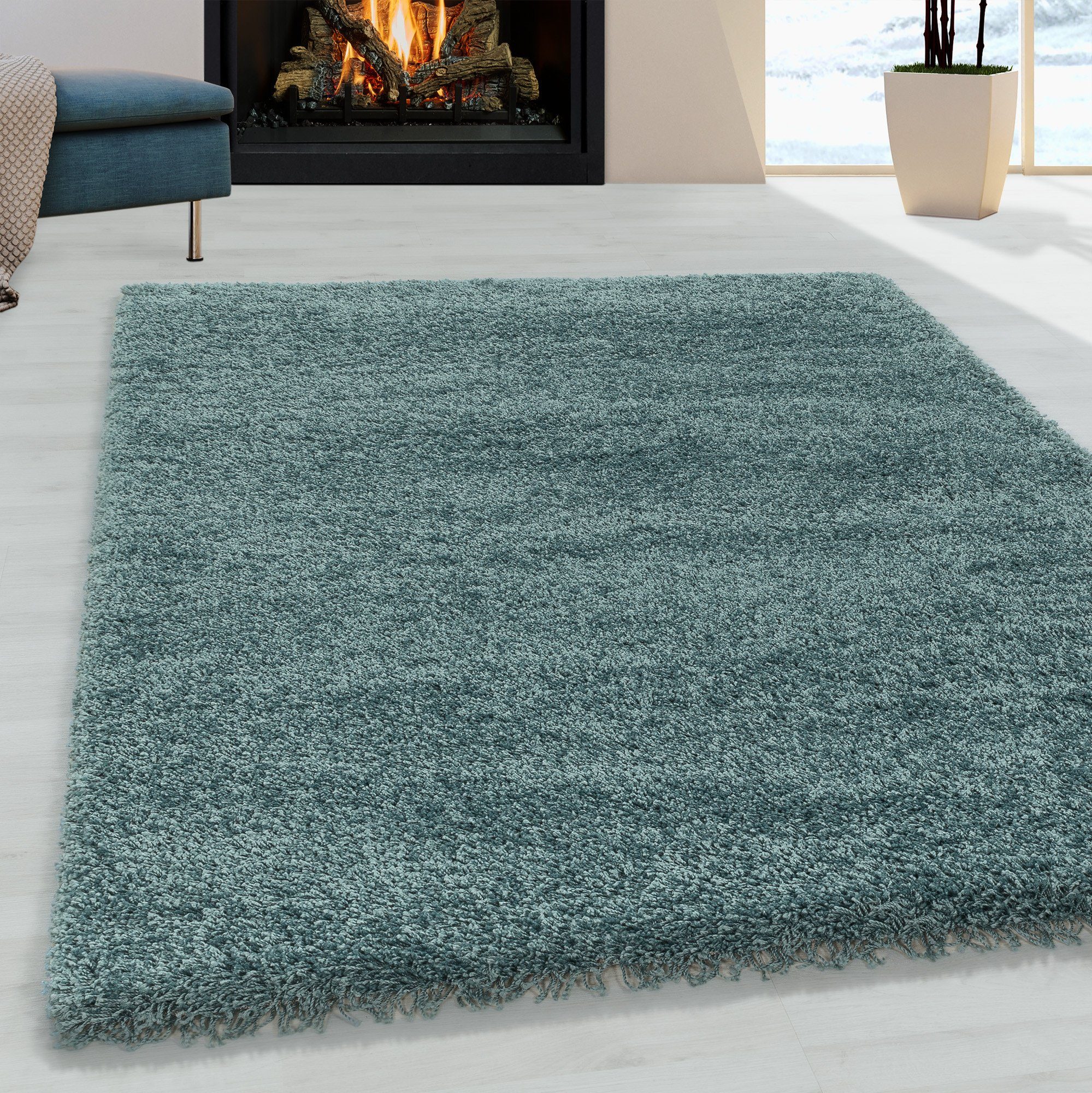 Stilvoll Günstig Hochflor-Teppich Teppich für den günstig online kaufen