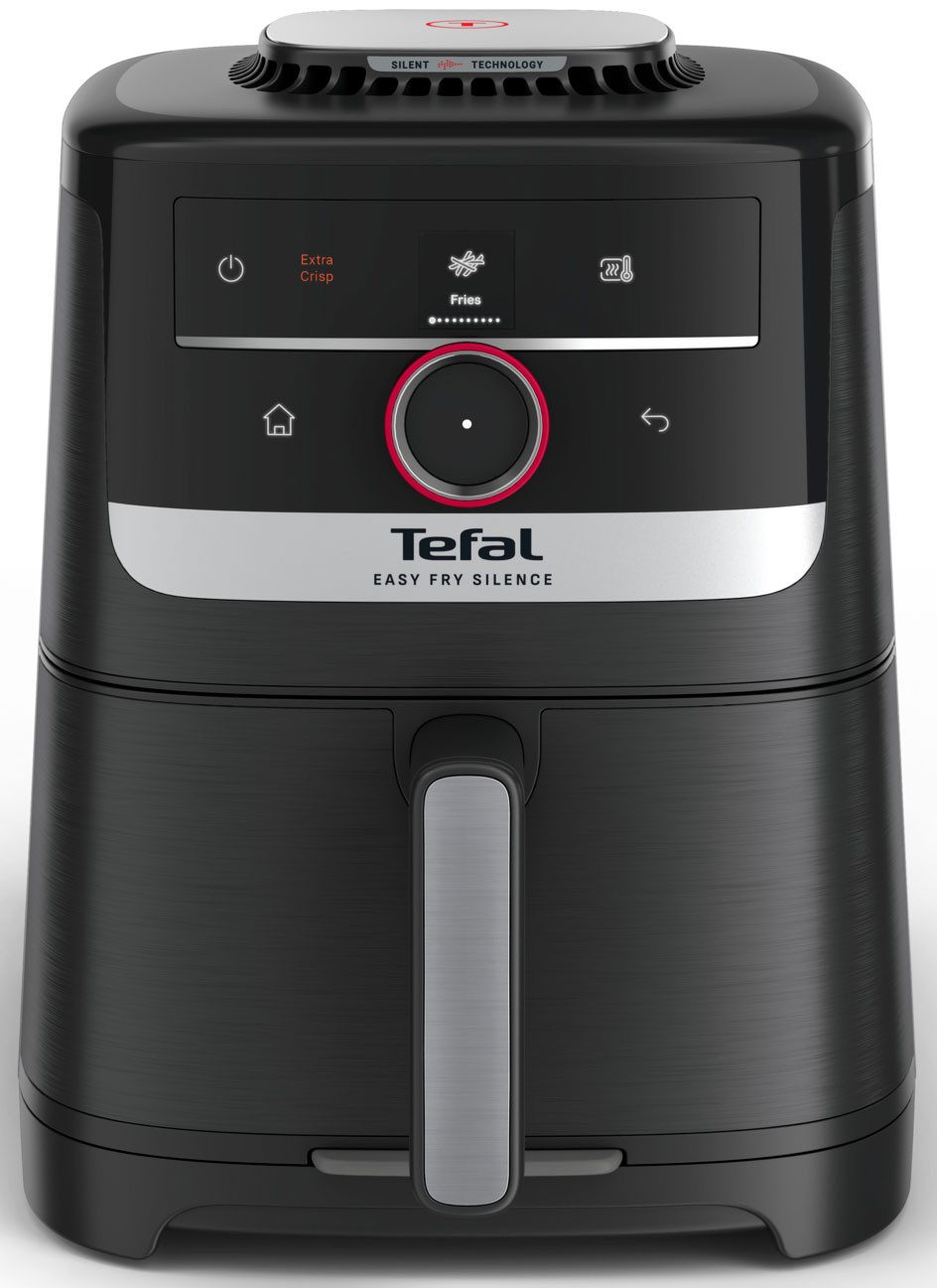 Tefal Heißluftfritteuse Easy Fry Smart & Silence, sehr leise danke Silent-Technologie, 1670 W, Smart-Assist System mit 55 Programmen, 40°C bis 220°C, EY5728