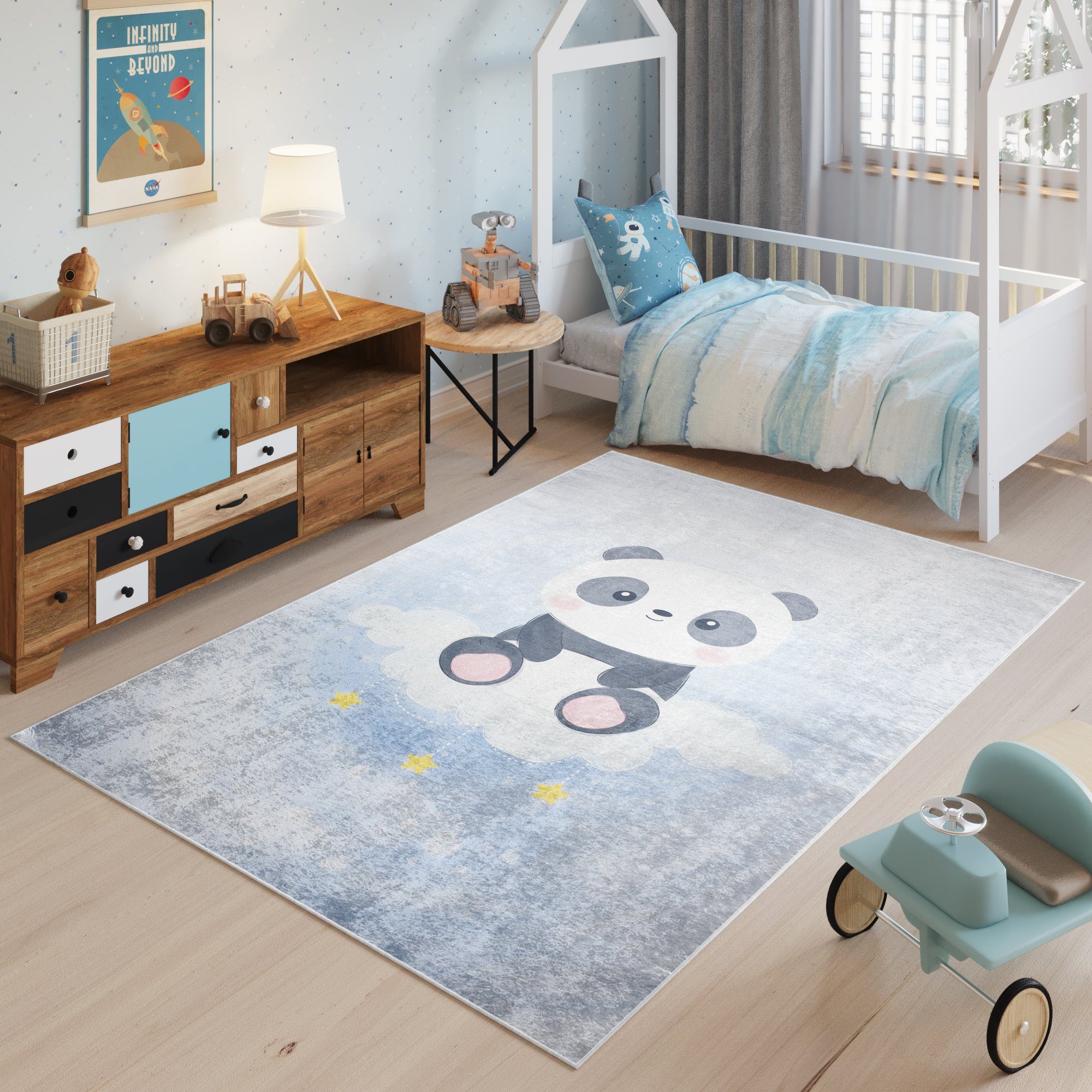 Tapiso Kinderteppich EMMA, rechteckig, Höhe: 6 günstig online kaufen