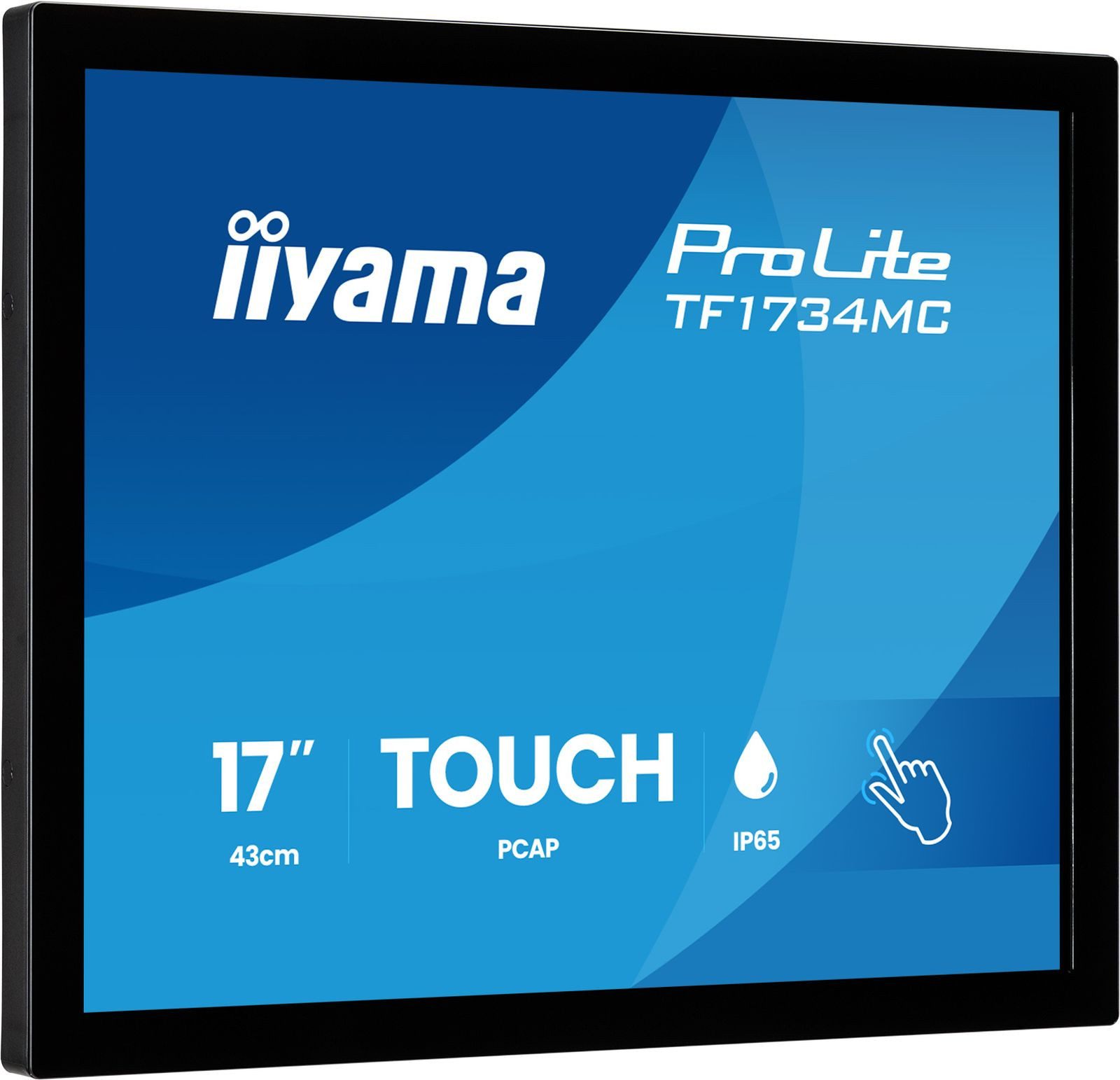 Iiyama TFT TF1734MC 43cm TN TOUCH 17/1280x1024/VGA/DP/HDMI TFT-Monitor (1280 x 1024 px, SXGA, 5 ms Reaktionszeit, 75 Hz, TN, Touchscreen, HDCP)