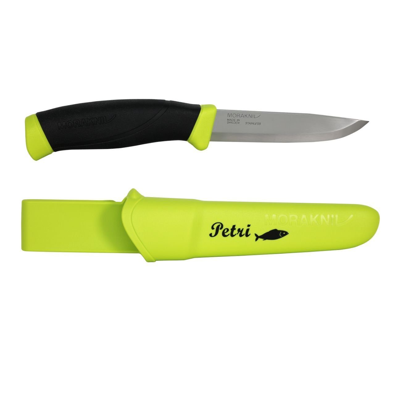 Universalmesser Morakniv Anglermesser Petri Edelstahl Companian Fish