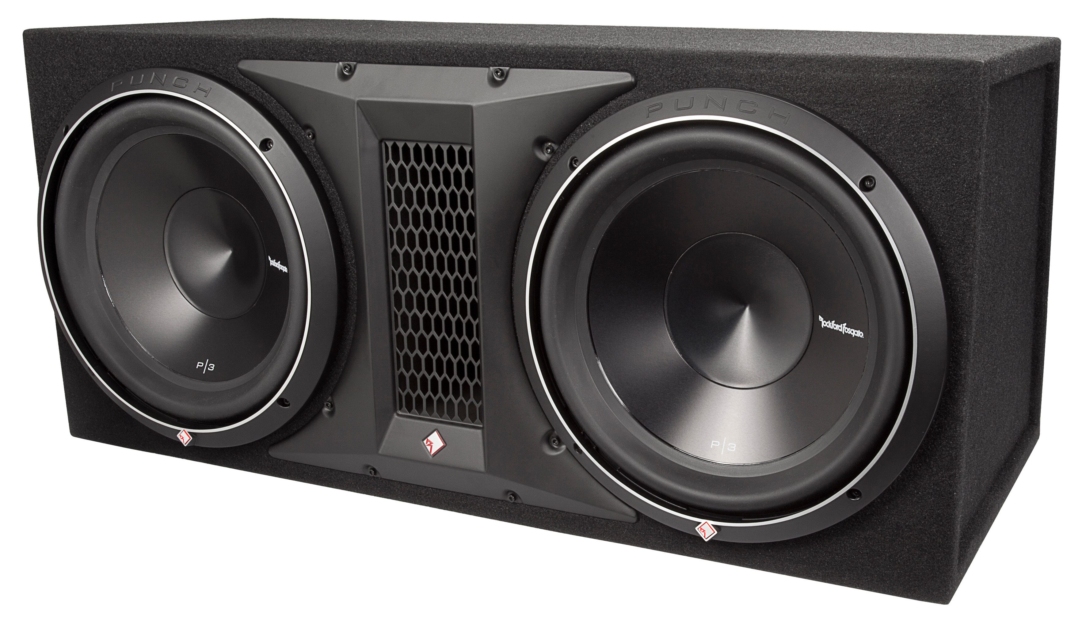 Rockford Fosgate Rockford Fosgate P2-2X10 PUNCH Gehäuse-Subwoofer 2x 25 cm Auto-Subwoofer