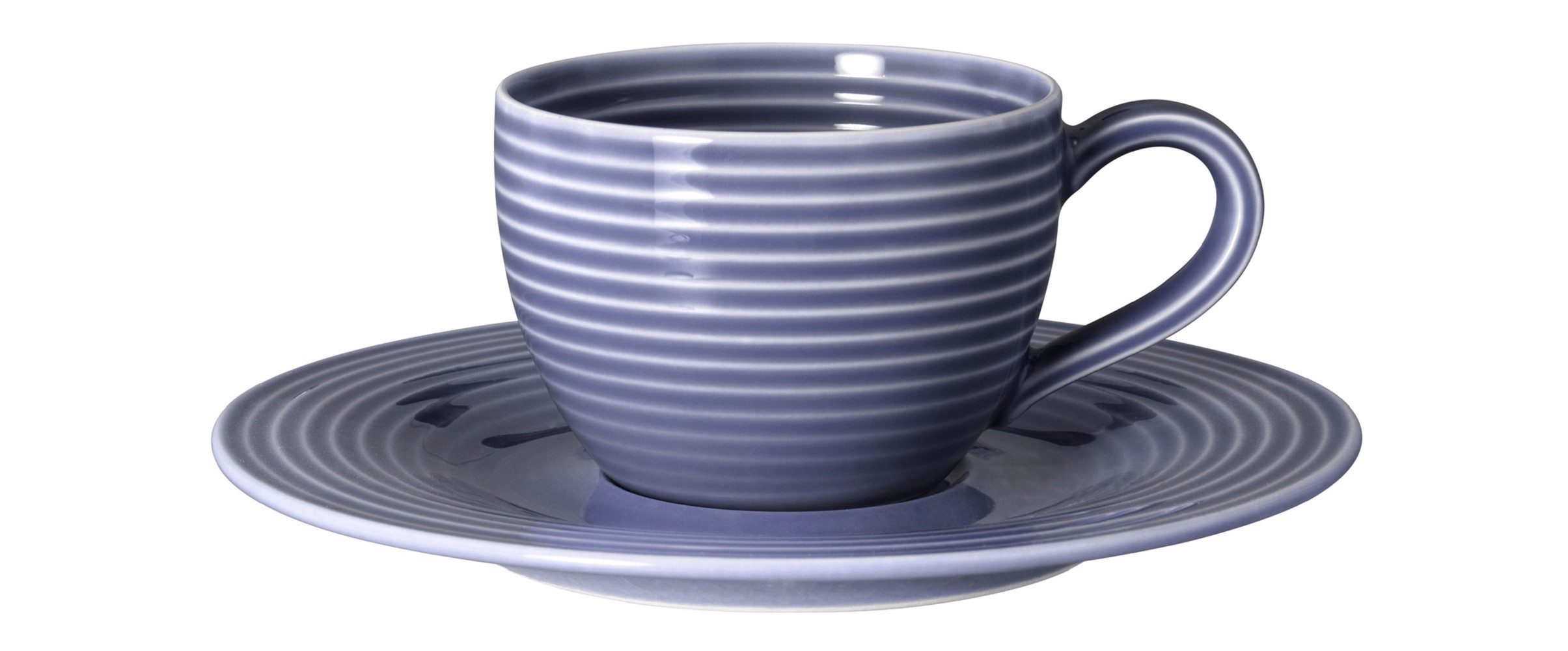 Seltmann Weiden Espressotasse Seltmann Weiden Beat Fliederblau Espressoobertasse 0,11l, Porzellan