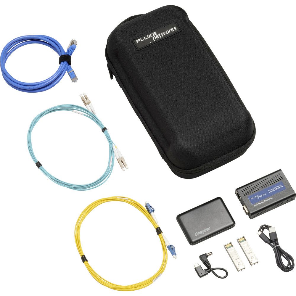 Crimpzange Fluke Networks FMC-1G Glasfaser-Medienkonverter Passend für (Netzwerk-