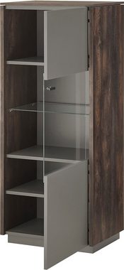 INOSIGN Vitrine LARGO Soft-Close-Funktion, Höhe ca. 130 cm