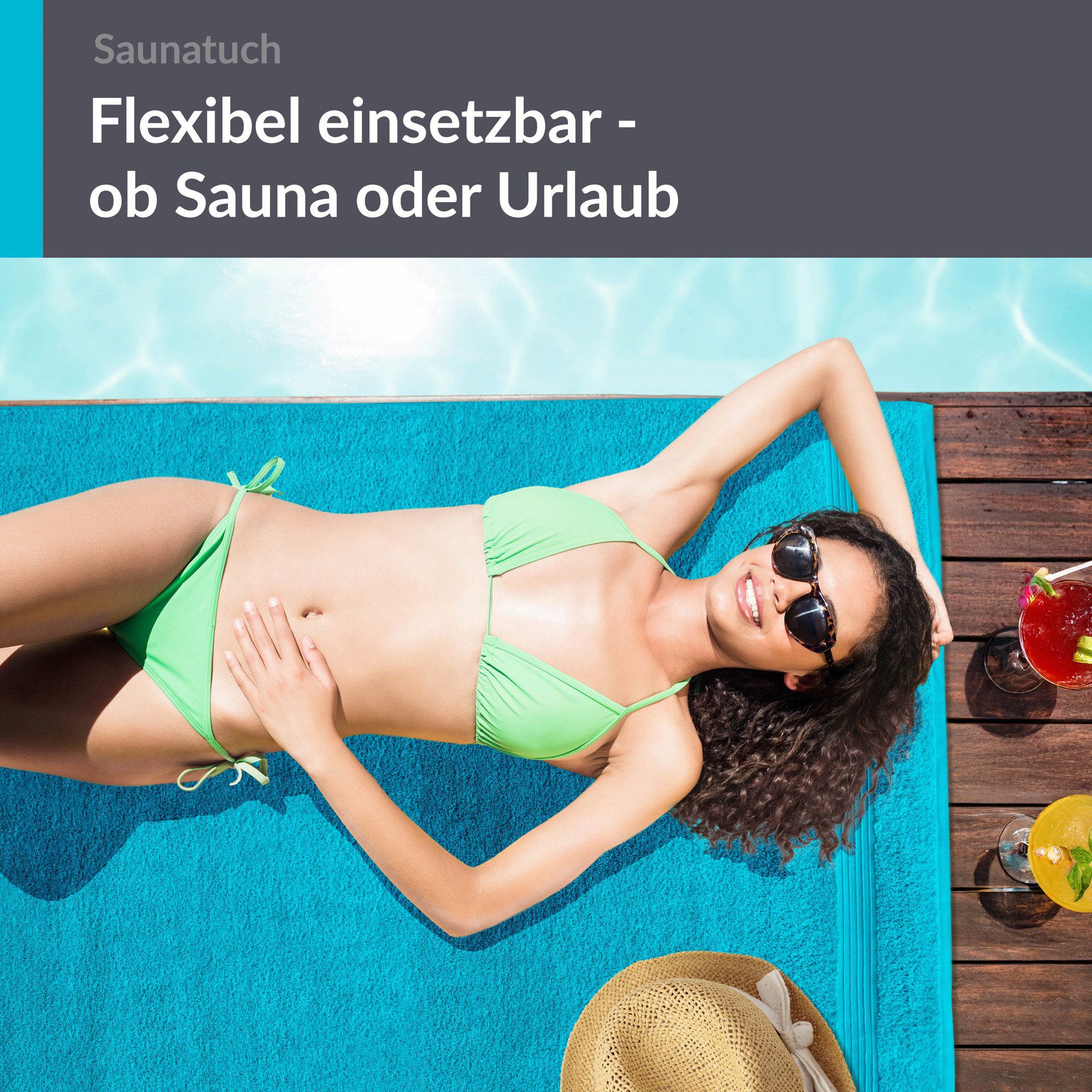 Lashuma Saunatuch XXL Handtuch, Frottee (1-St), Badetuch Damen & Badehandtu günstig online kaufen