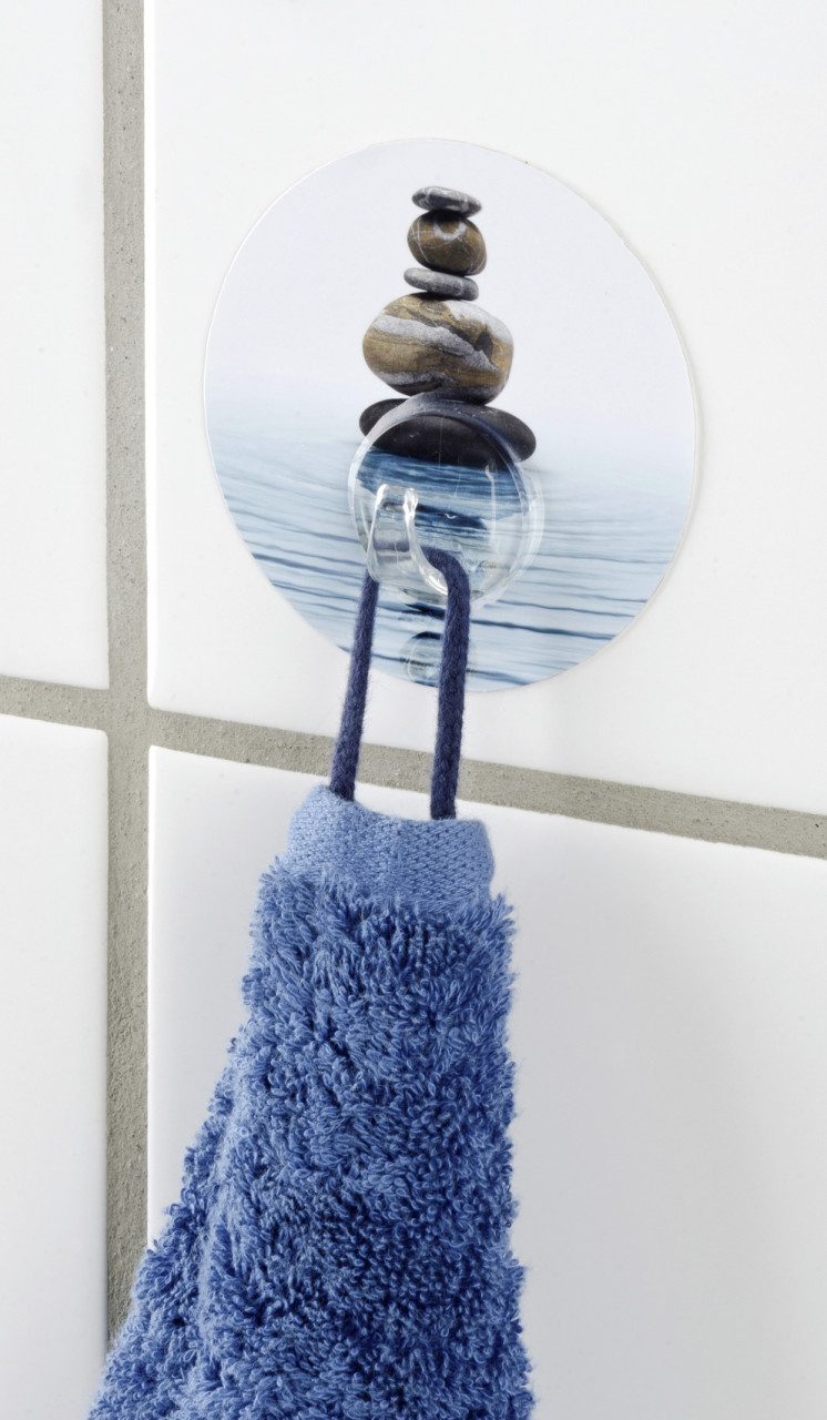 WENKO Handtuchhaken Wenko Static-Loc Wandhaken Uno günstig online kaufen