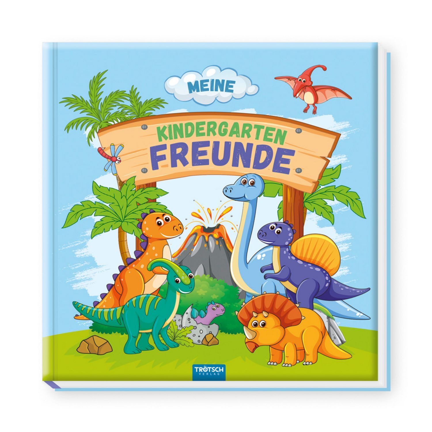Trötsch Freundebuch Meine Kindergartenfreunde Dinosaurier / diverse