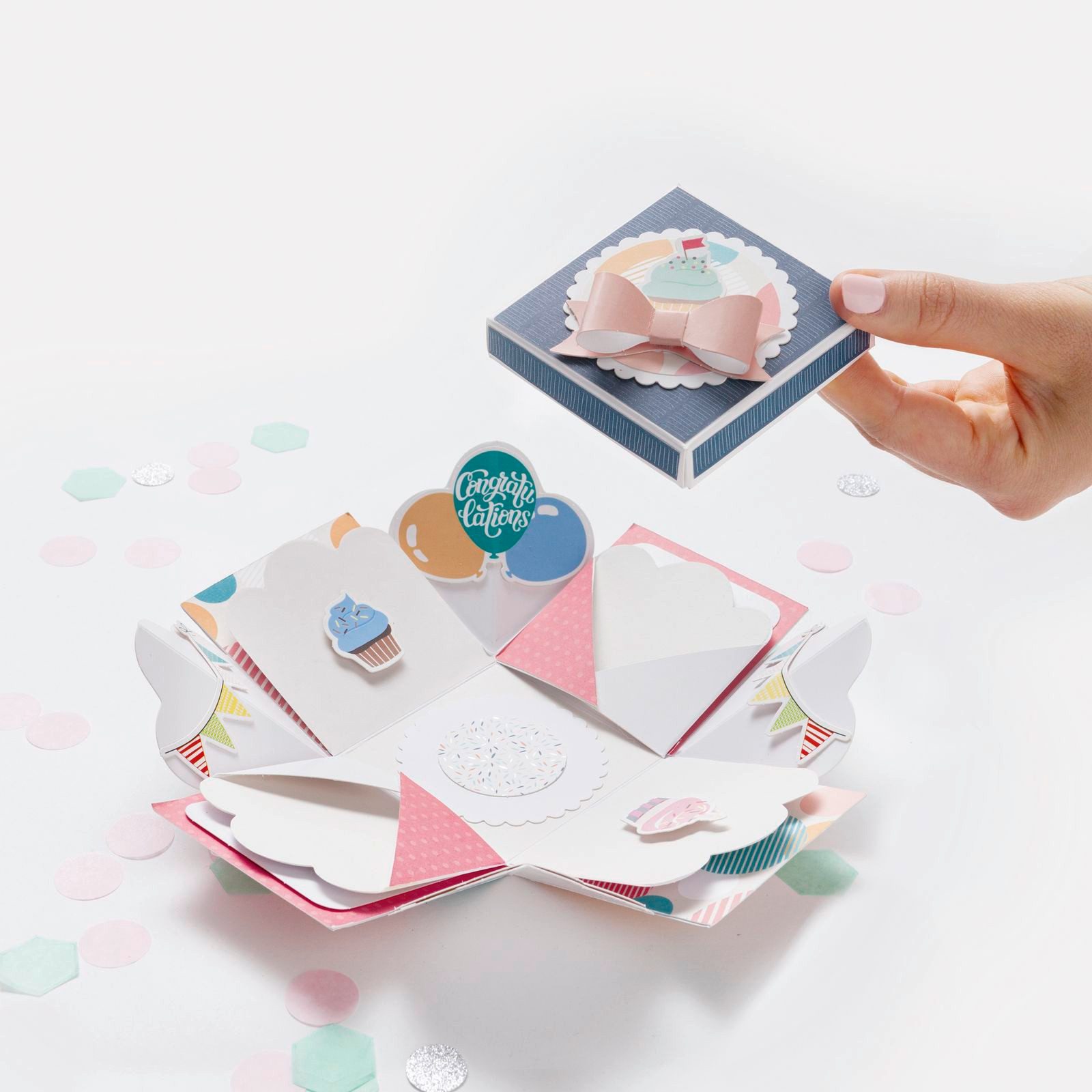 Folia Max Bringmann KG Papierdekoration Explosionsbox