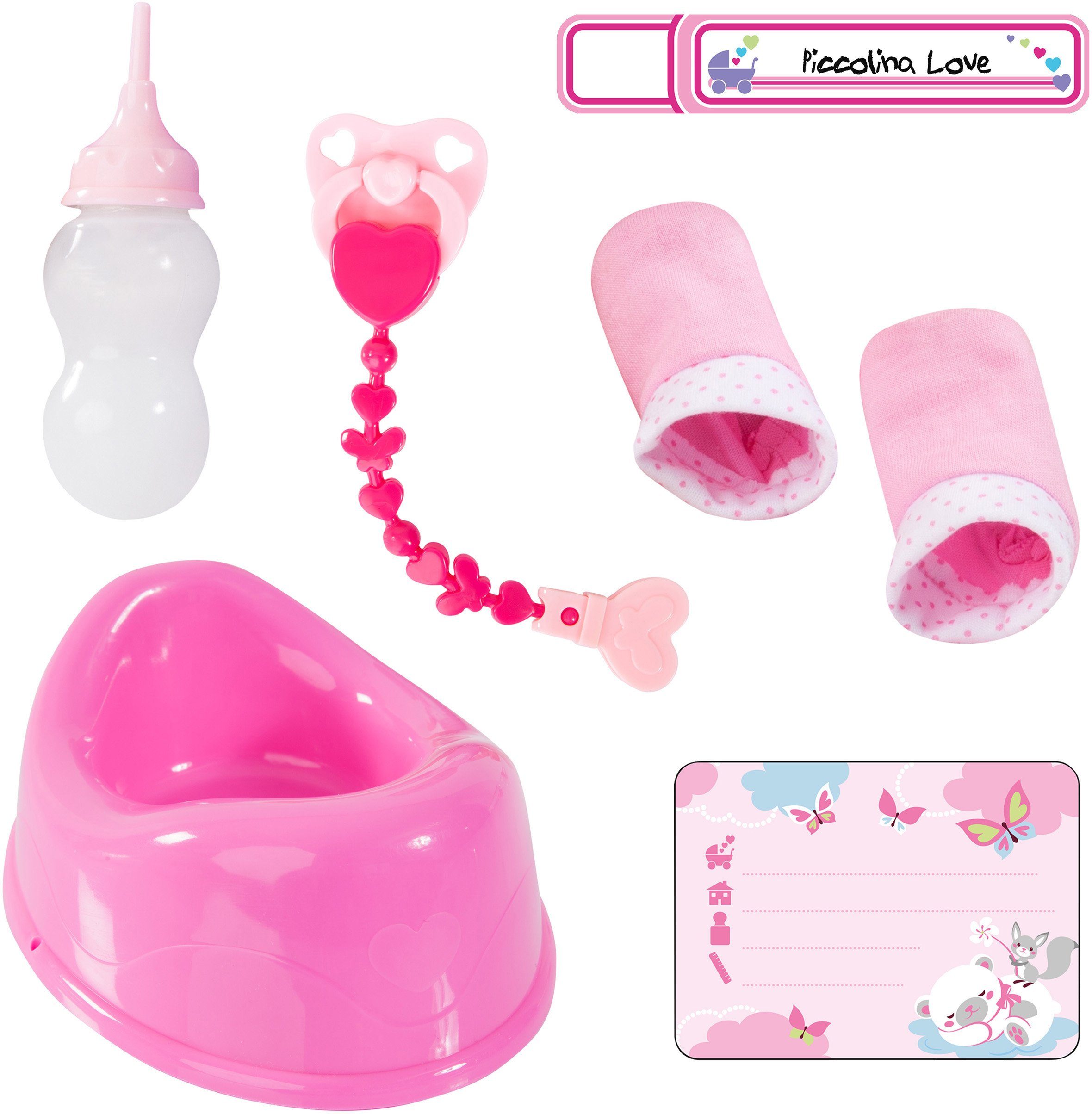 Bayer Babypuppe Piccolina Love (Set, 8-tlg) – Bild 3 von 5