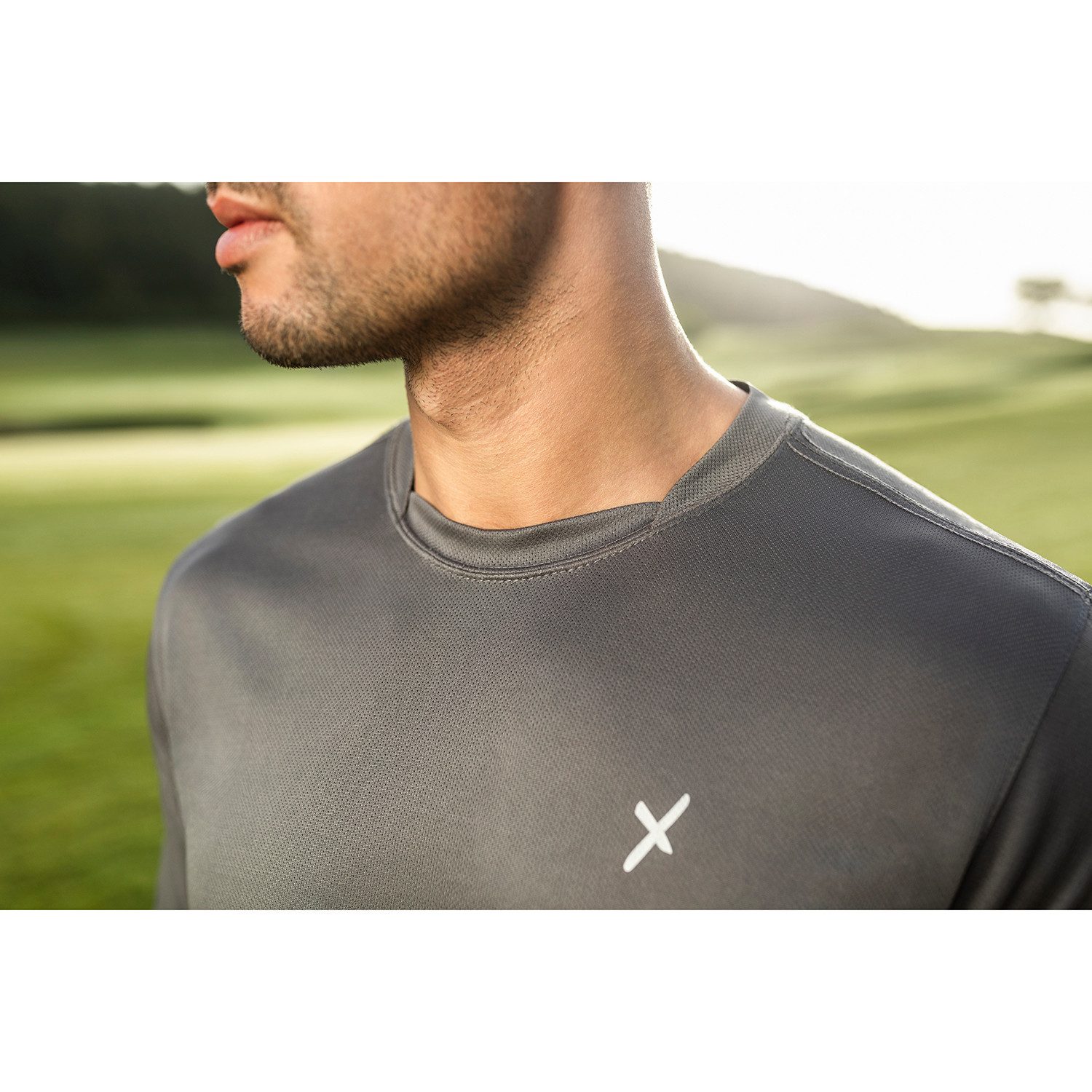 CFLEX Trainingsshirt Herren Sport Shirt Fitness T-Shirt piqué Sportswear Collection