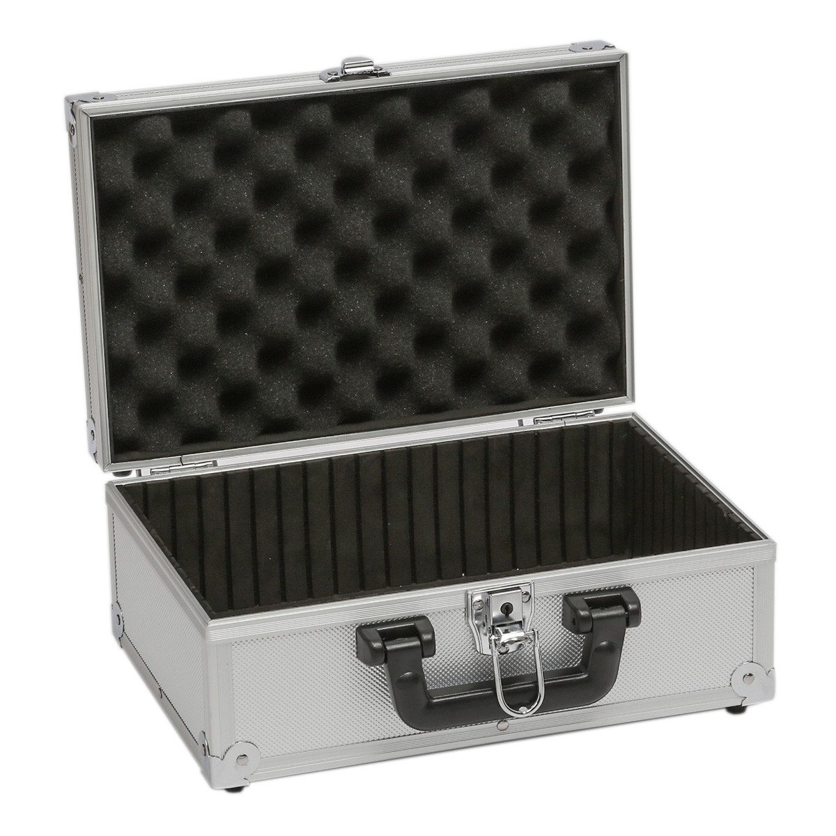 GORANDO Aufbewahrungsbox Transportkoffer BASIC S Lagerkoffer Werkzeugkoffer Schaumstoffpolster