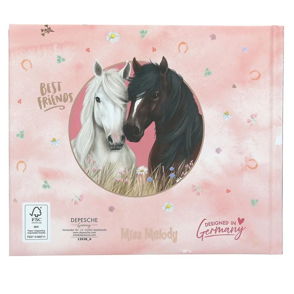 Depesche Poesiealbum Miss Melody Freundebuch, Motiv 1