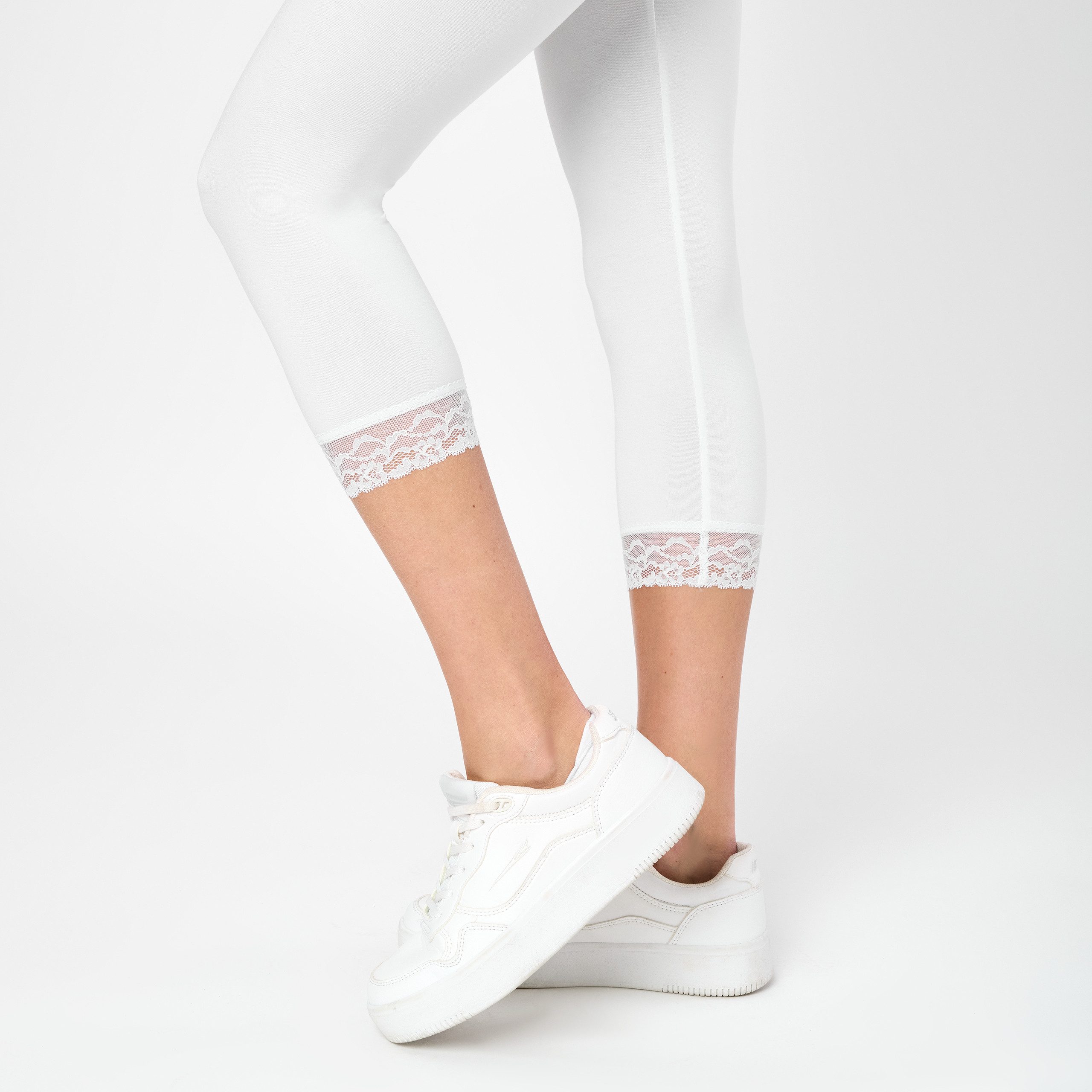 Be Mammy Umstandsleggings 3/4 Capri Umstandhose BE20-161 (1-tlg) aus Viskose