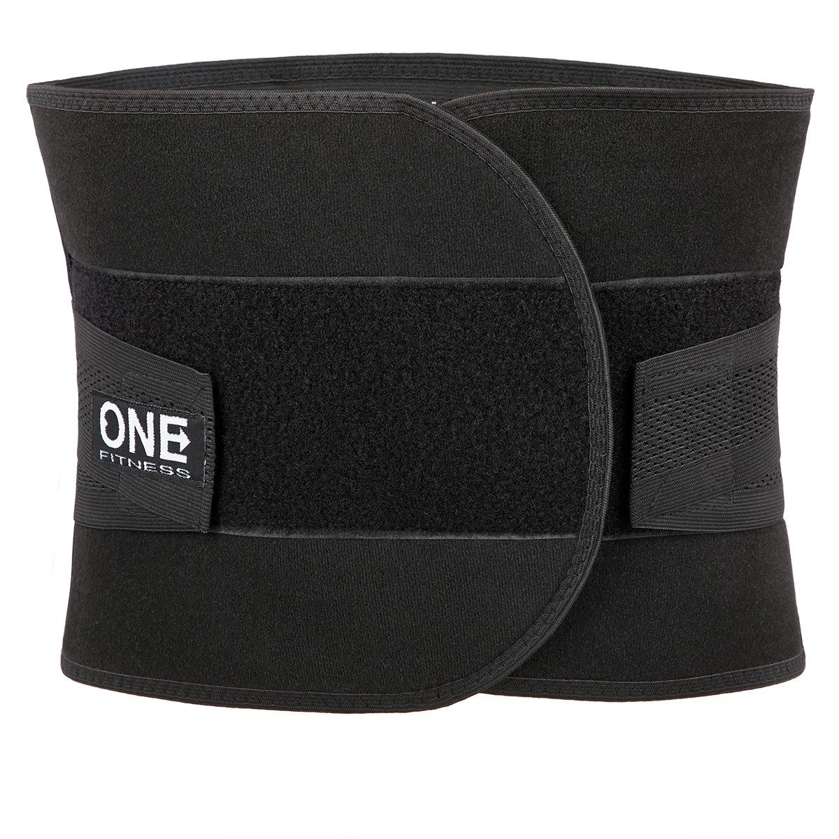 ONE FITNESS Bauch- und Rückenstützgürtel Bauchgürtel zur Stabilisierung Größen S, M, L, XL Trainingsgürtel, einfaches Anziehen