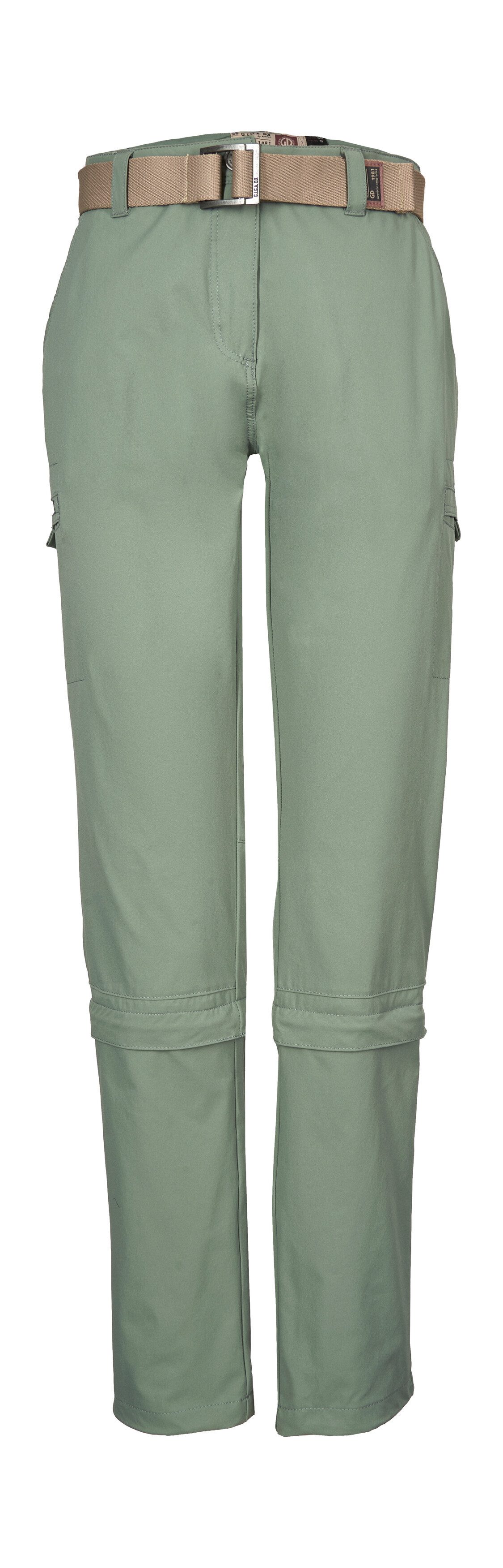 G.I.G.A. DX by killtec Zip-off-Hose GS 10 WMN PNTS Zip-Off Hose mit HYDROCOOL, schnelltrocknend, Stretch, mit Gürtel