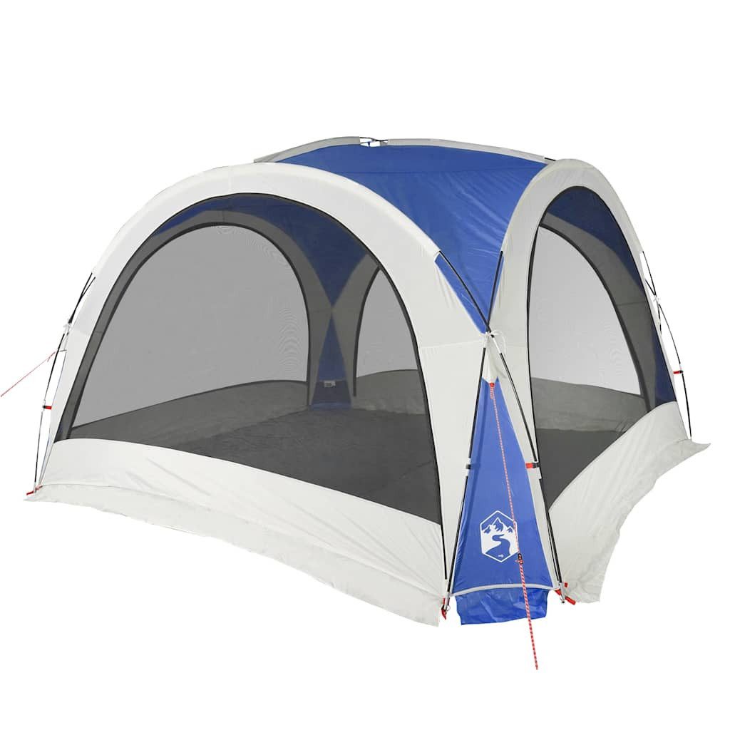 vidaXL Kuppelzelt Partyzelt Blau Wasserdicht, (1 günstig online kaufen