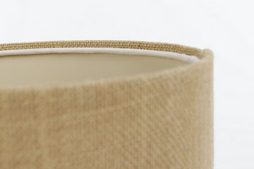 ONZENO Tischleuchte Twist Natural Refined 1 20x17x17 cm, einzigartiges Design und hochwertige Lampe