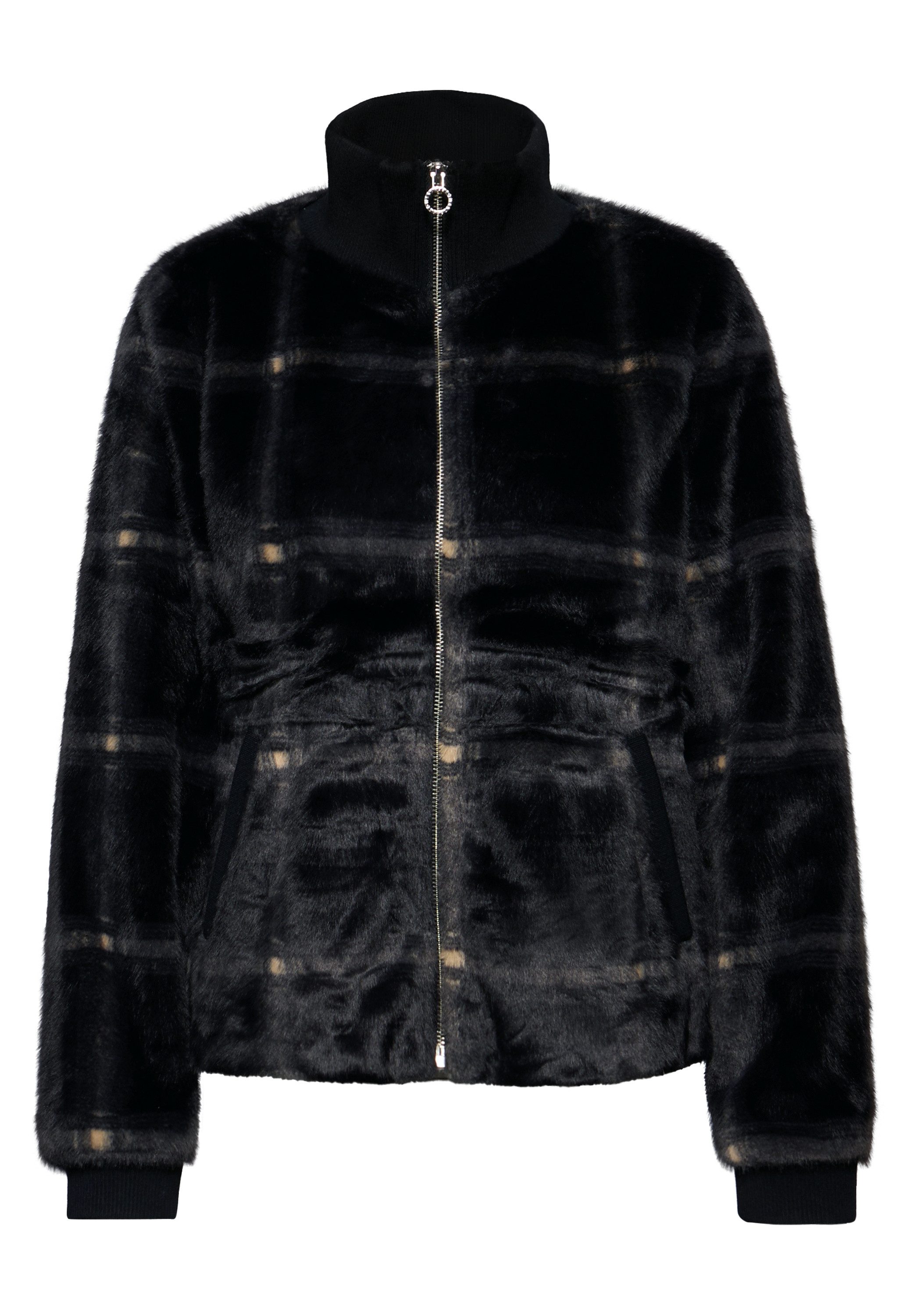 STREET ONE Kurzjacke mit Karomuster