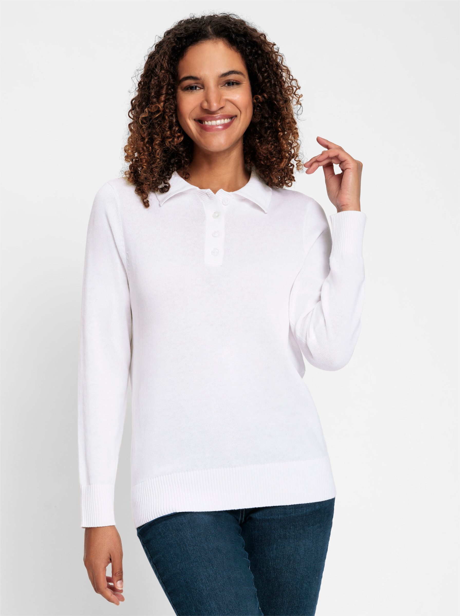 Witt Strickpullover Polopullover günstig online kaufen