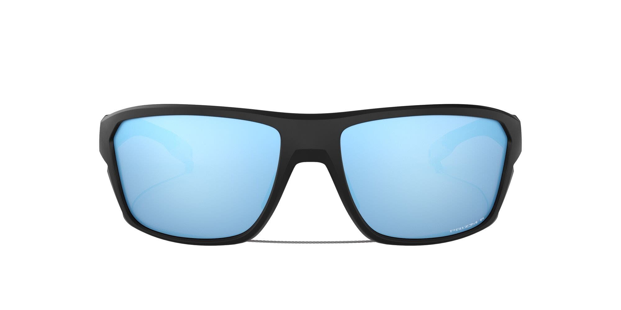 Blue Prizm Sportbrille Prizm Polarized Polarized Oakley Deep Shot - Matte Accessoires Black Oakley Split