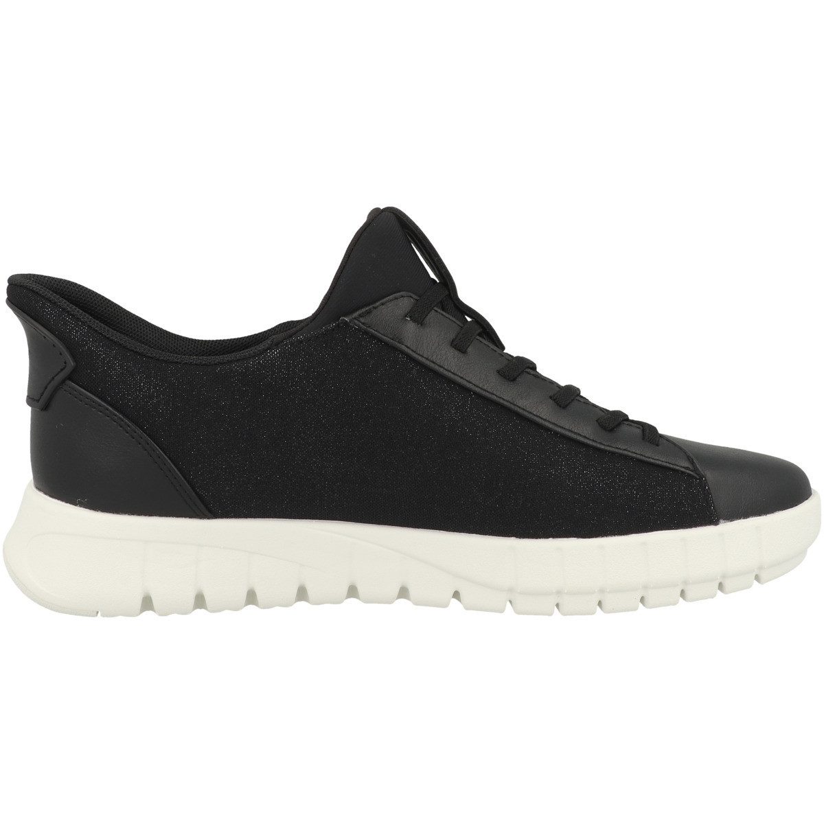 Geox D Flextride Plus Damen Sneaker Turnschuhe, Sportschuhe, Freizeitschuhe, Halbschuhe, Schnürschuhe