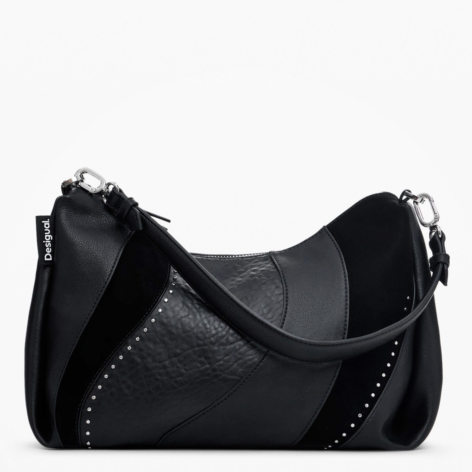 Desigual Umhängetasche Desigual Schultertasche Kahlo Mayari Maxi Black (1, 1-tlg., 1)