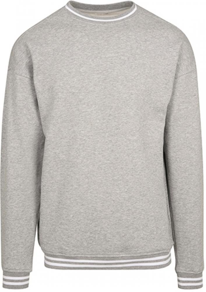 Build Your Brand Sweatshirt Herren College Sweat Crew, Baumwoll-Mix