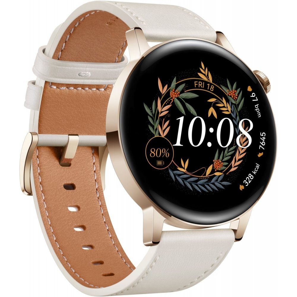 Huawei Watch GT 3 42 mm Elegant White Smartwatch