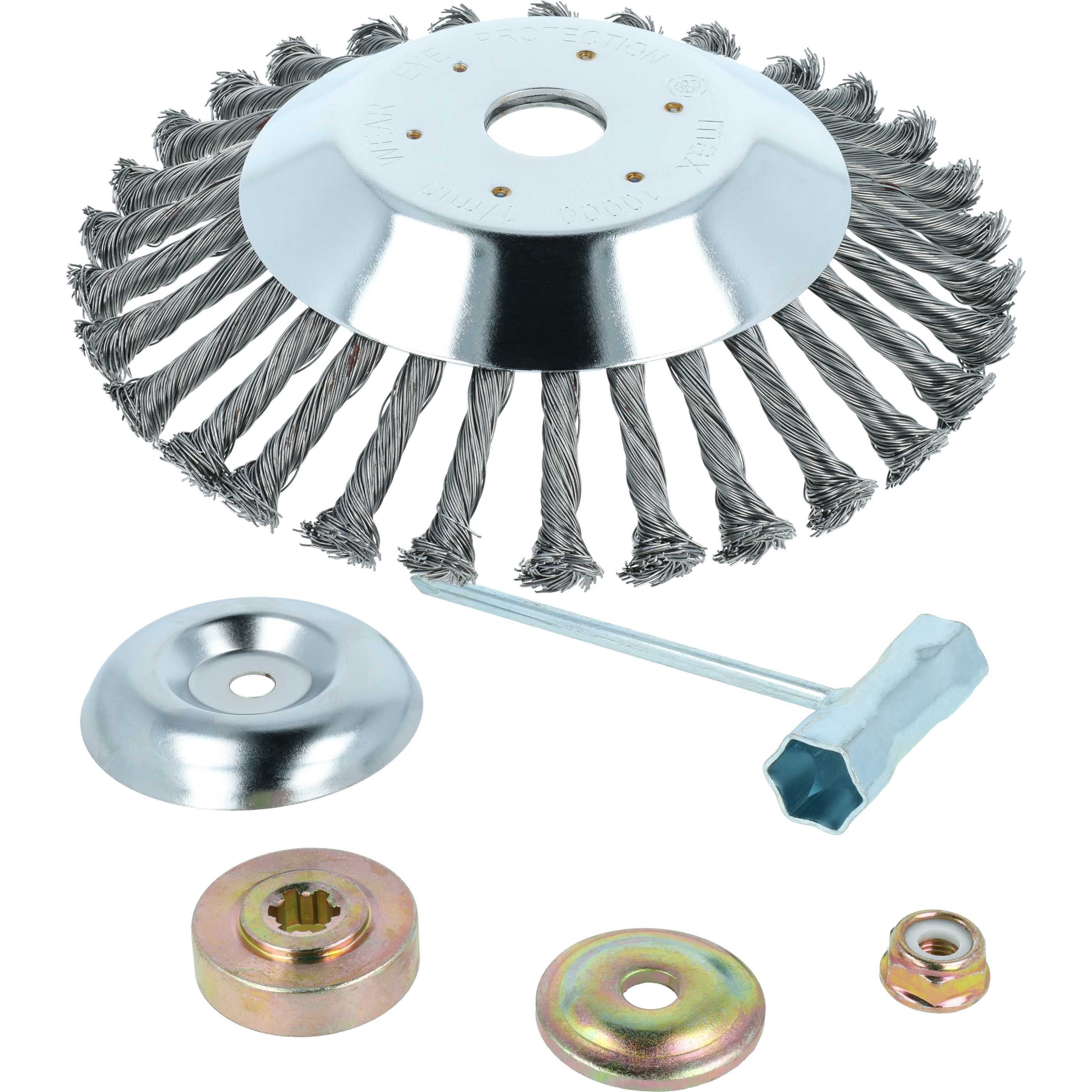 vhbw Unkrauthacke passend für Stihl FS220, FS160, FS180, FS280, FS290, FS260, FS300