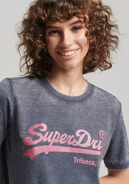 Superdry Rundhalsshirt EMBELLISHED VL T SHIRT