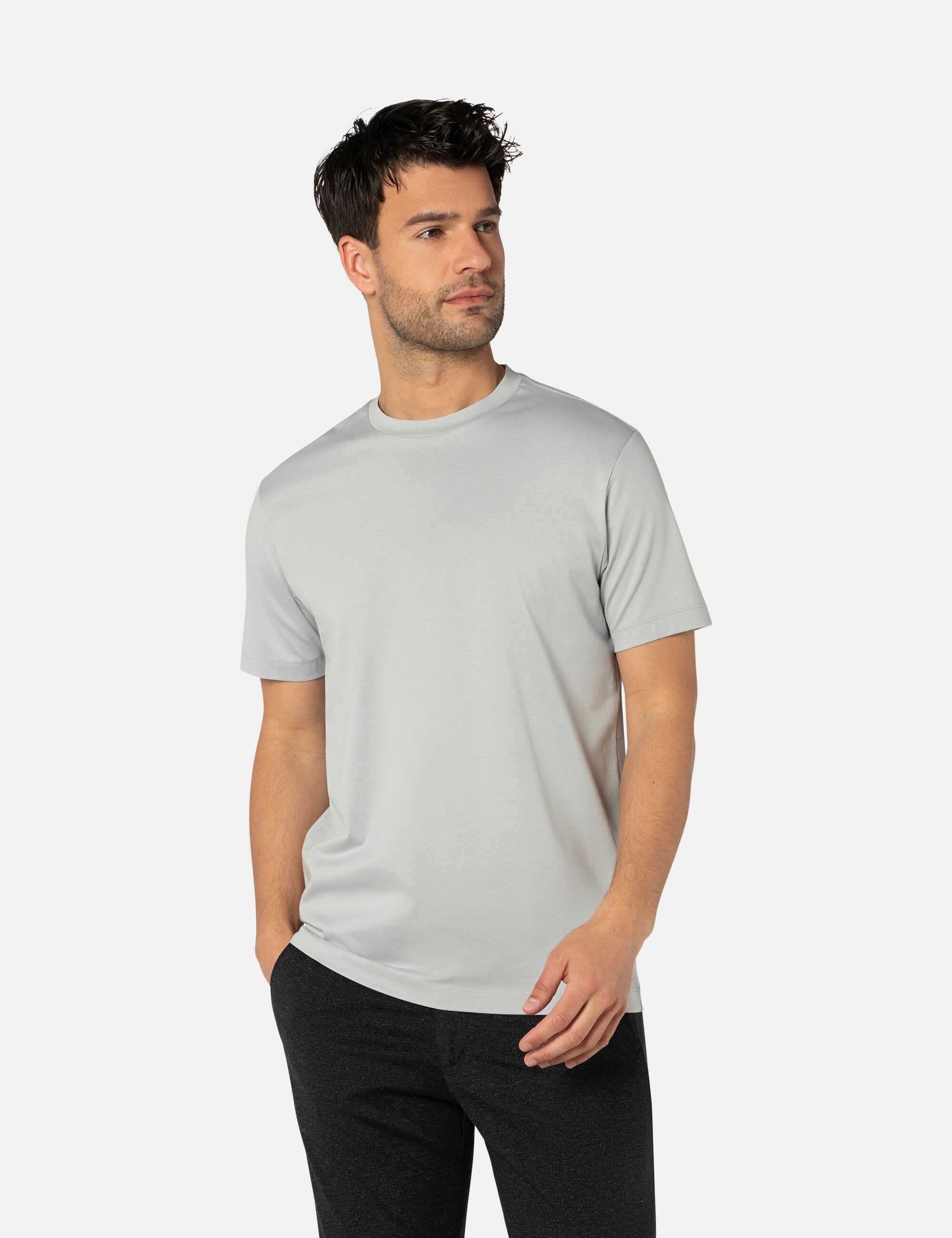 BENVENUTO. T-Shirt ADELMO (1-tlg) aus hochwertiger Baumwolle