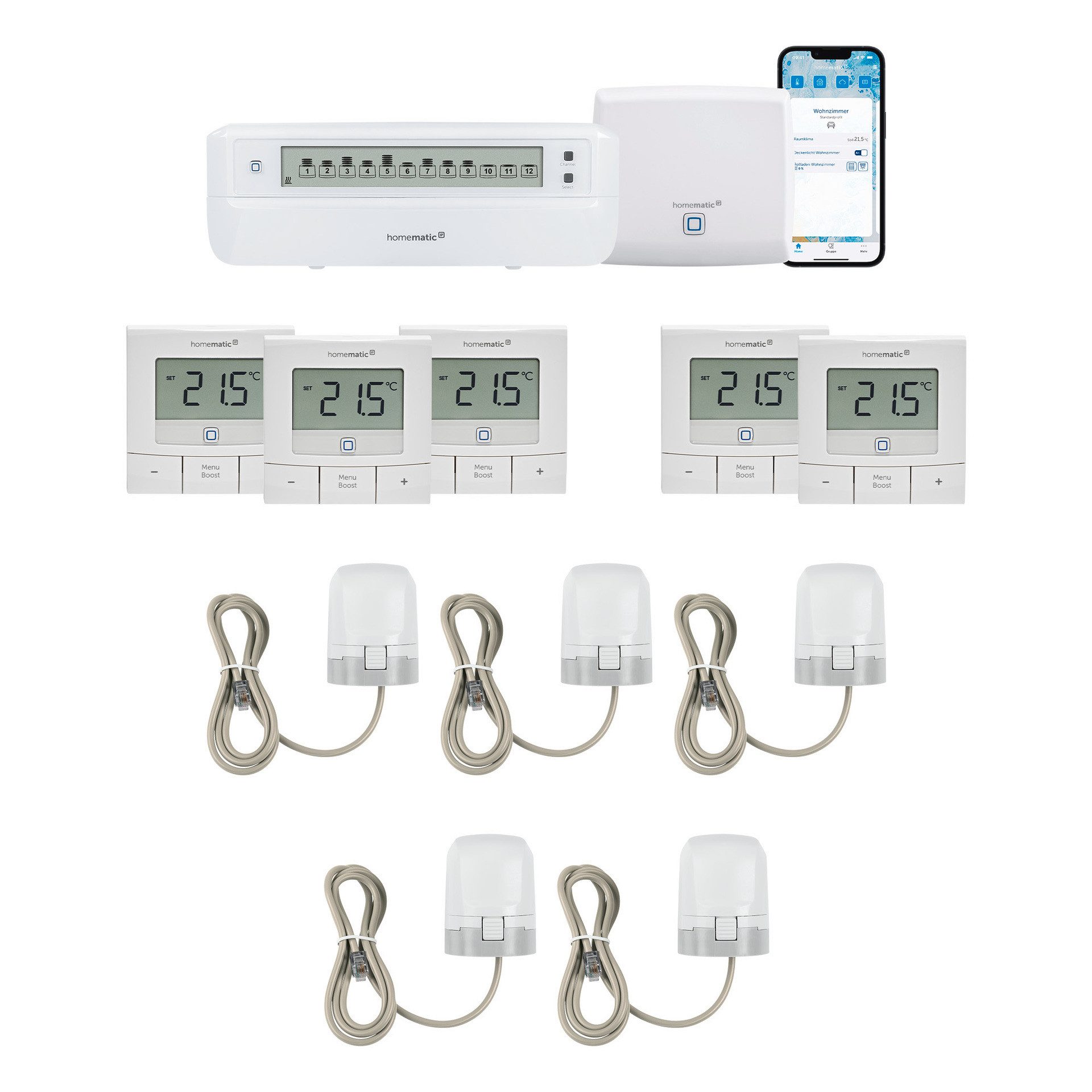 Starter Bundle Fußbodenheizung Smart-Home-Zubehör