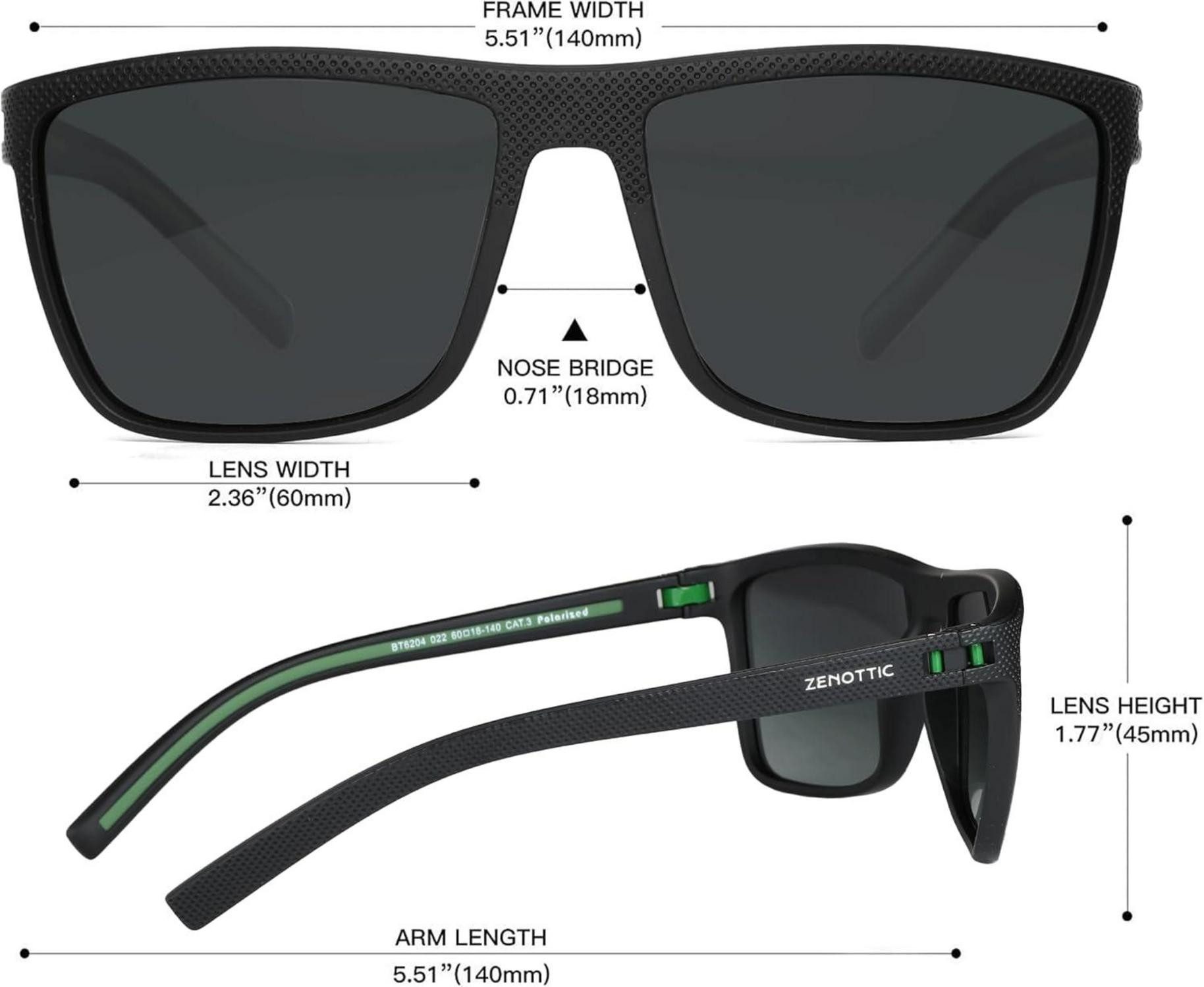 LuxusKollektion Sonnenbrille Polarisierte Sonnenbrille Herren TR90 günstig online kaufen