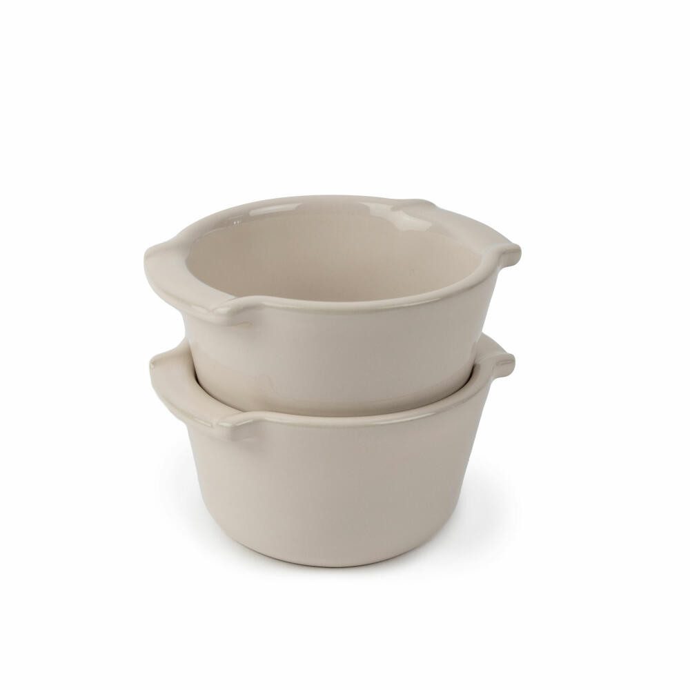 PEUGEOT Auflaufform Mini APPOLIA 11cm Ecru Keramik Ofenfest Dessertfor, Keramik, Keramik