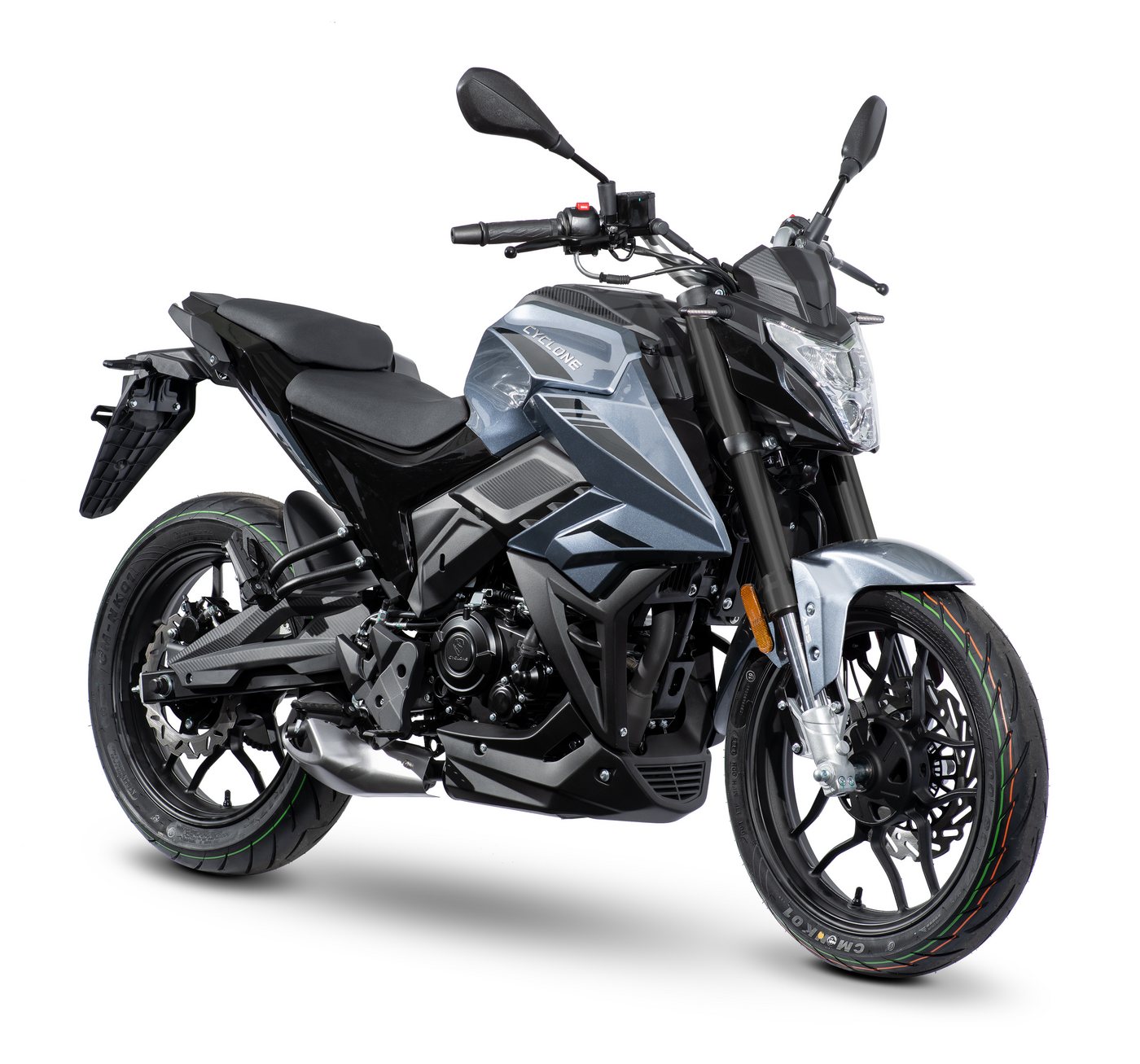 Cyclone Motorrad Batllo5, 125, E5+, Naked, 124 ccm, 95 km/h, Euro 5+, 11 kW, 15 PS, ABS, 125er Naked, digitales Cockpit