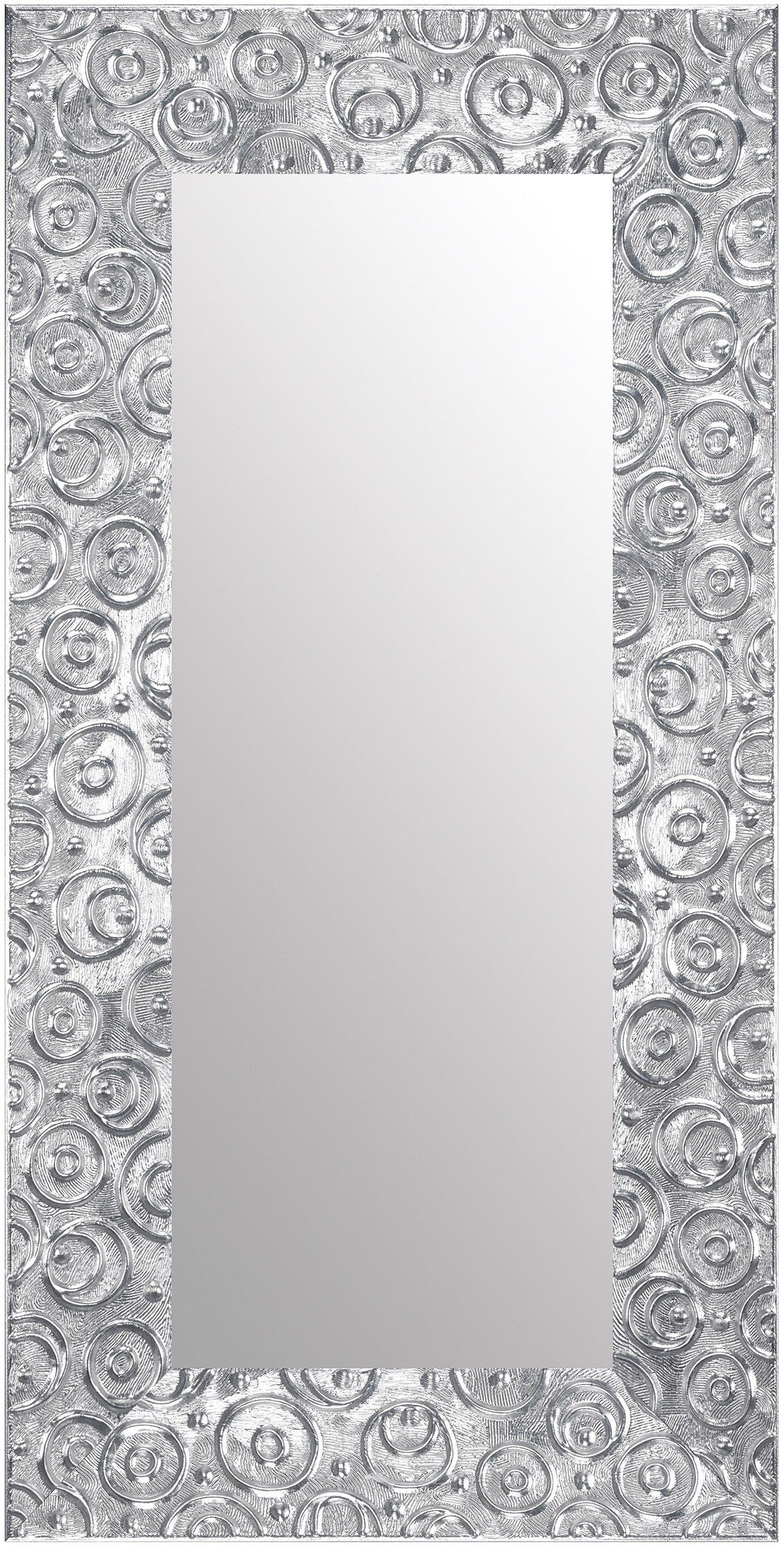 Silberfarben Wandspiegel Dekospiegel Zenta Lenfra (1-St),