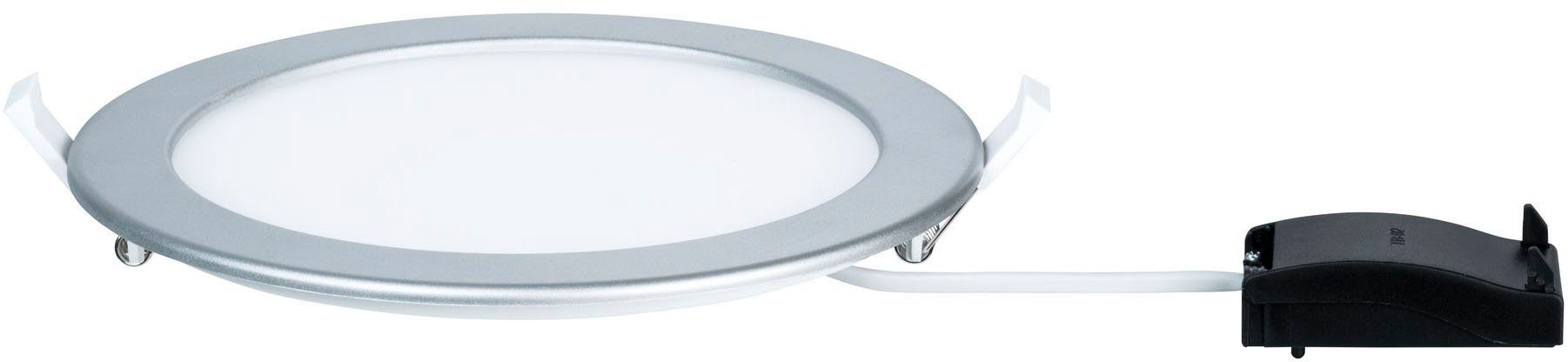 Paulmann LED Panel LED Einbaupanel rund 220mm 16,5W 4.000K, LED fest integriert, Neutralweiß, LED Einbaupanel rund 220mm 16,5W 4.000K