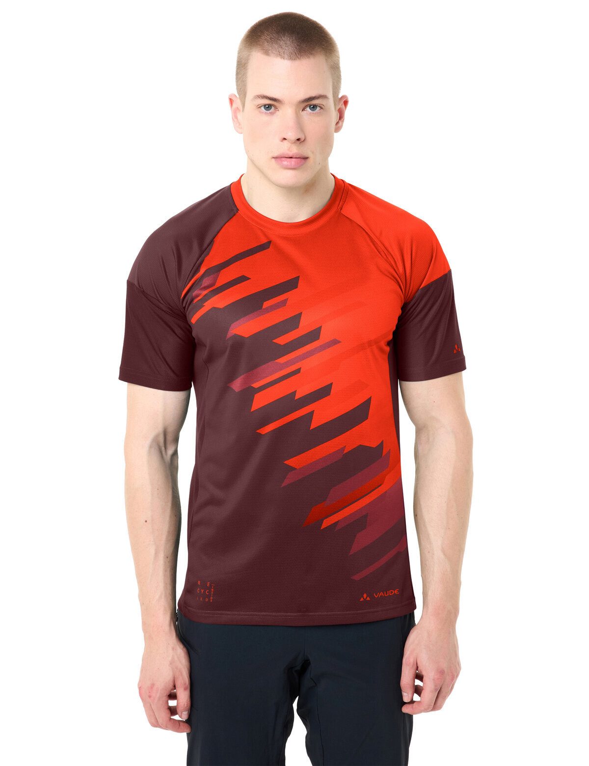 VAUDE T-Shirt Men's Moab T-Shirt VI (1-tlg) atmungsaktives und schnelltrocknendes Radshirt