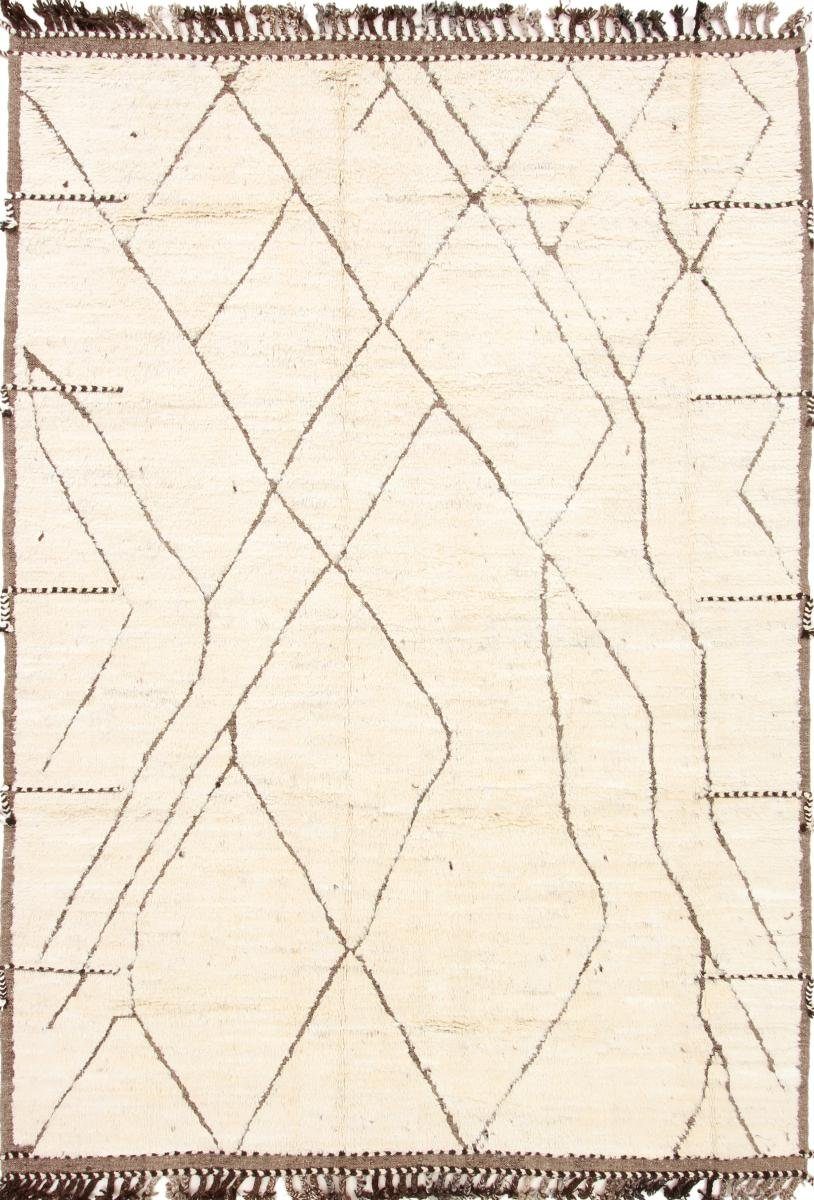 Orientteppich Berber Maroccan Atlas 217x305 Handgeknüpfter Moderner Orientteppich, Nain Trading, rechteckig, Höhe: 20 mm