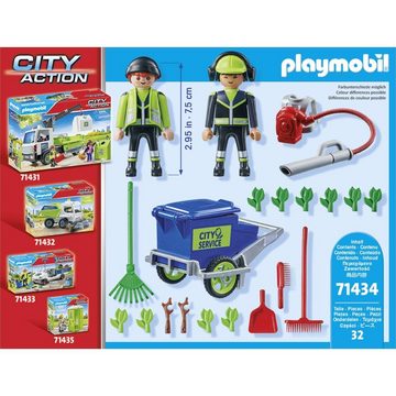 Playmobil® Konstruktions-Spielset Stadtreinigungsteam