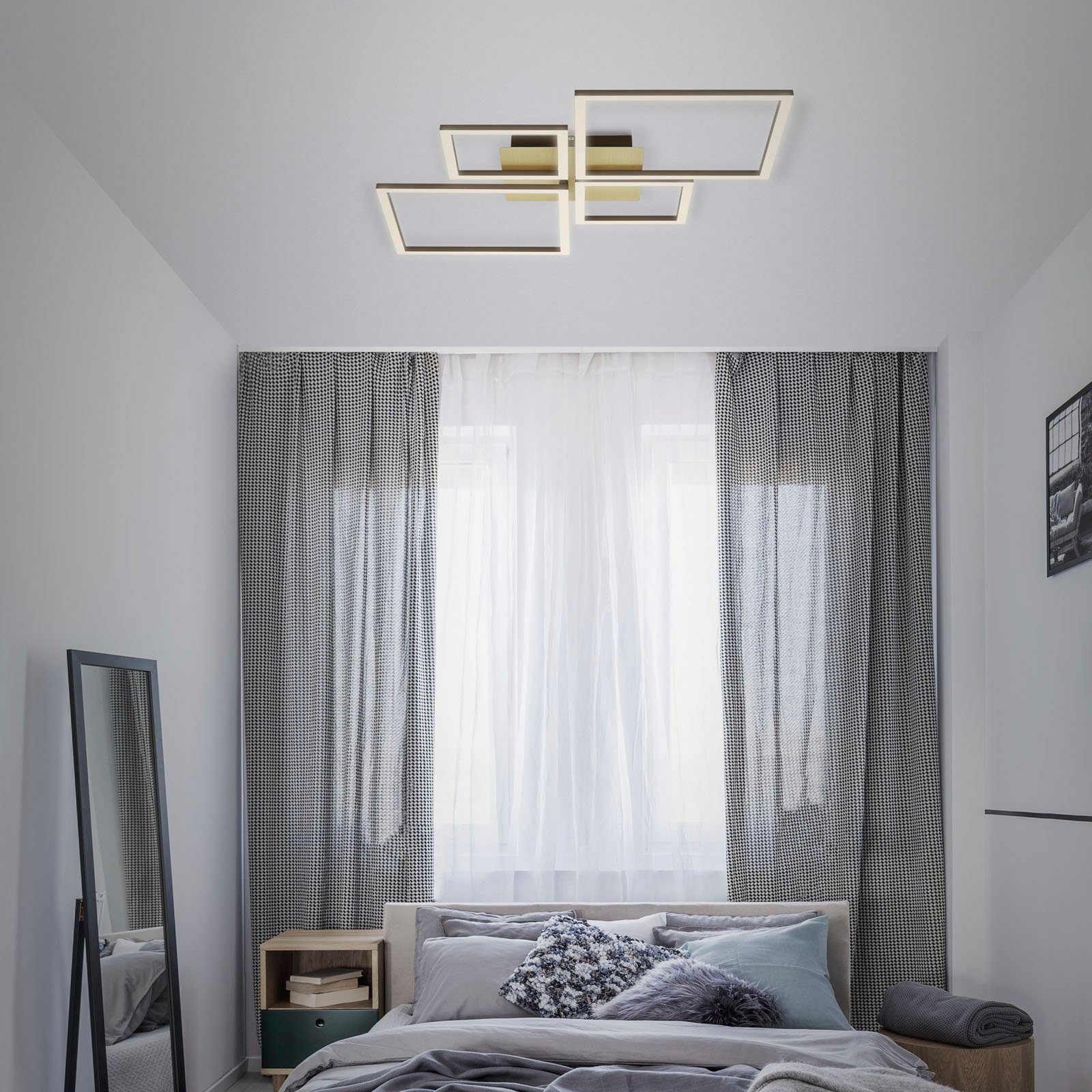 Briloner Leuchten Deckenleuchte LED Deckenlampe Extra-Warmweiß günstig online kaufen