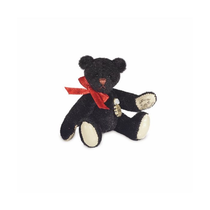 Teddy Hermann® Dekofigur Teddybär Miniatur schwarz 6 cm