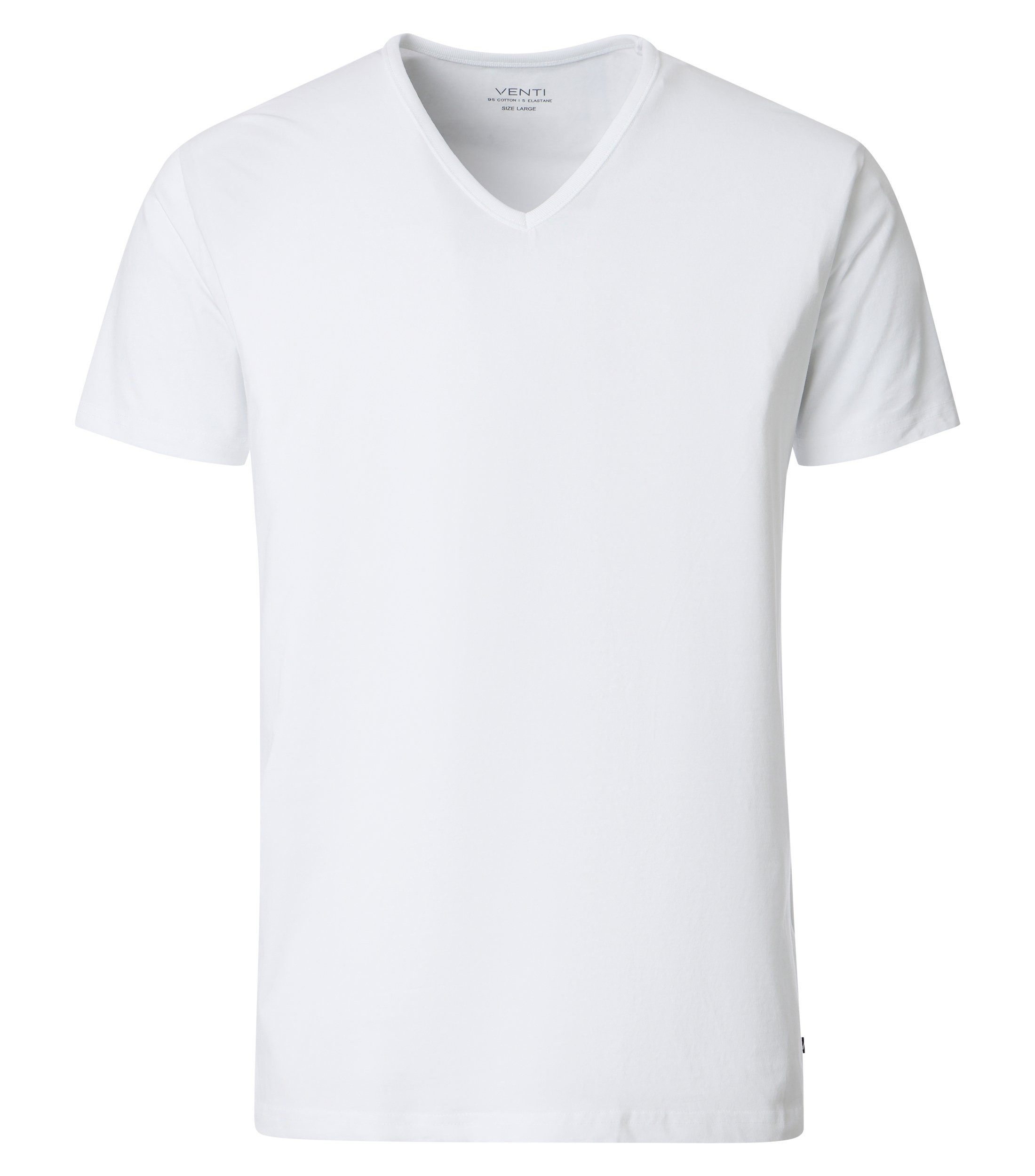 VENTI T-Shirt VENTI T-Shirt Doppelpack uni