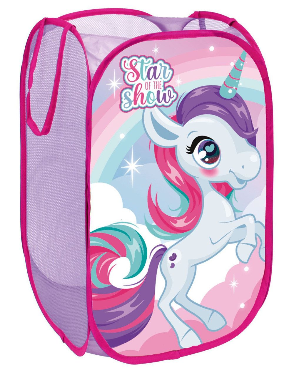einhorn Aufbewahrungsbox Einhorn Sparkle Spielzeugaufbewahrung 36x58 günstig online kaufen