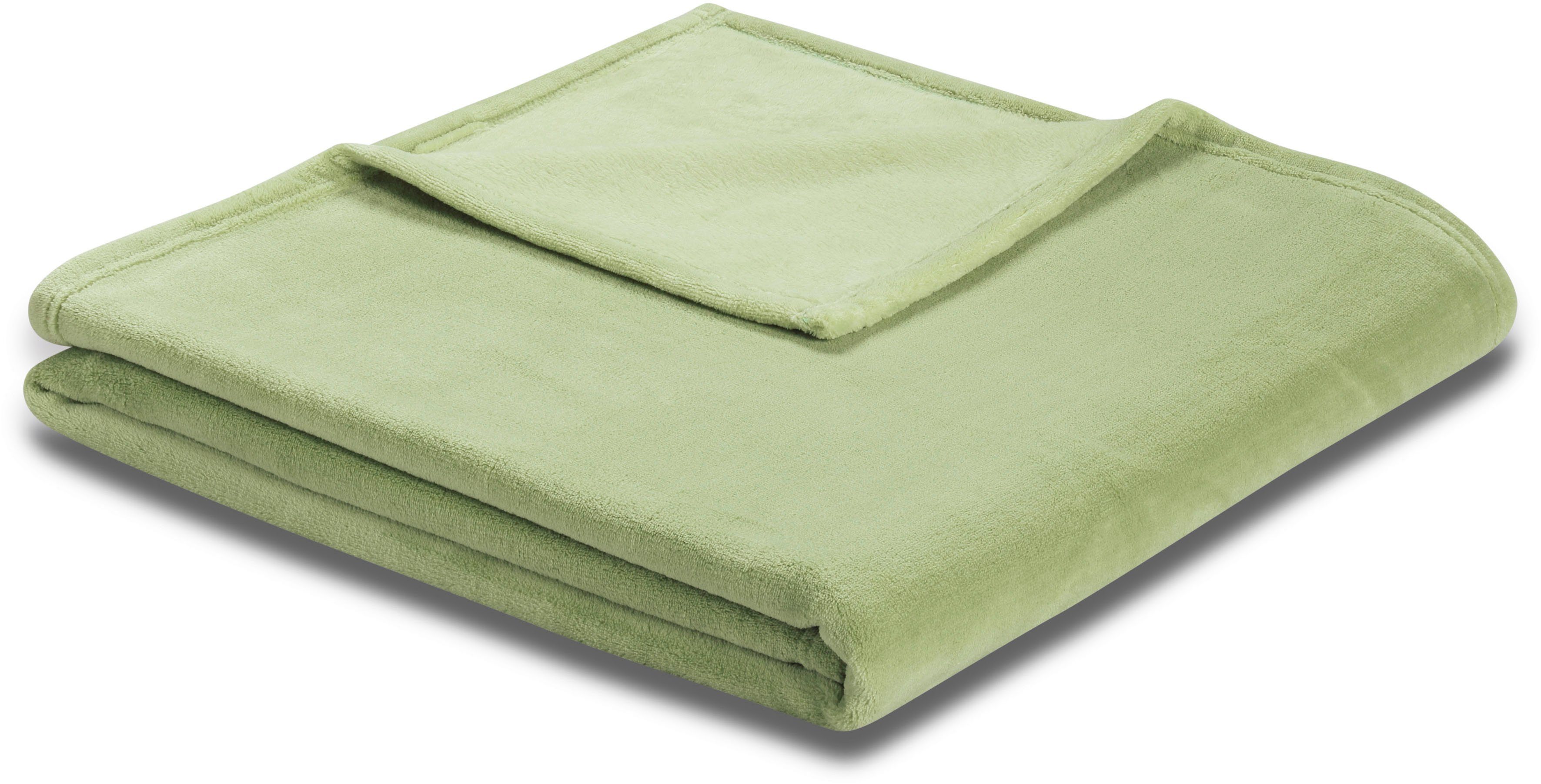 King mint Wohndecke Fleece, Biederlack, Kuscheldecke leicht,